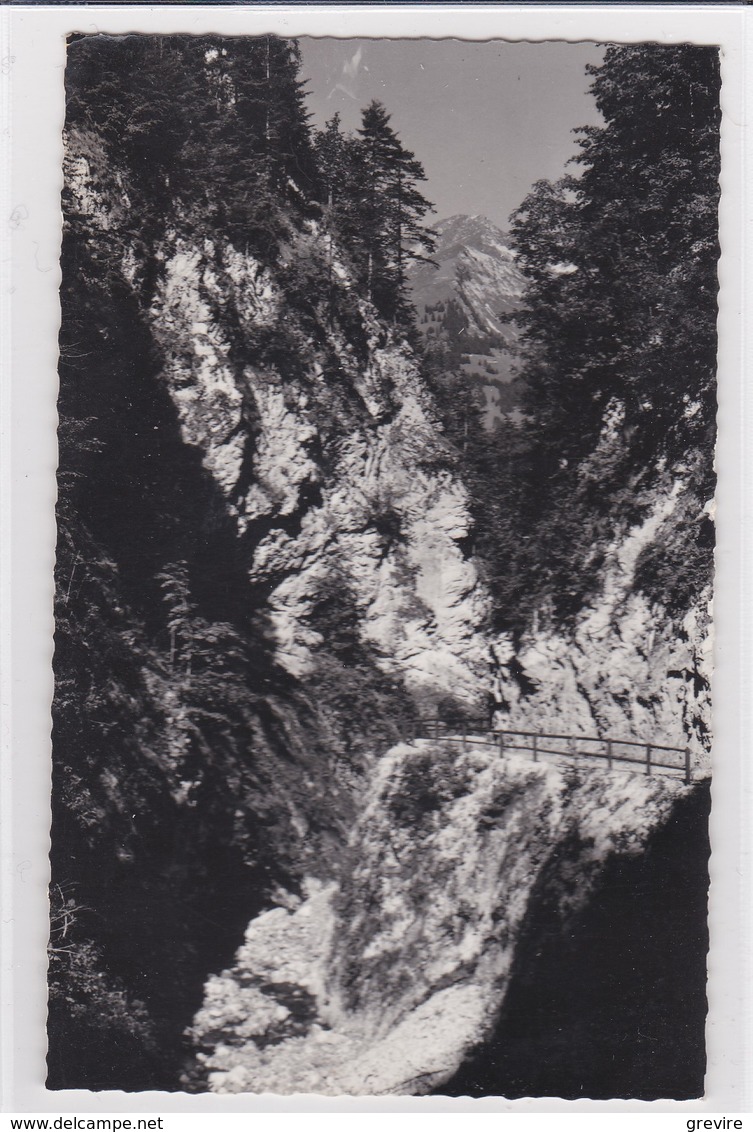 Gorge De Mury (Lessoc). Carte-photo - Lessoc