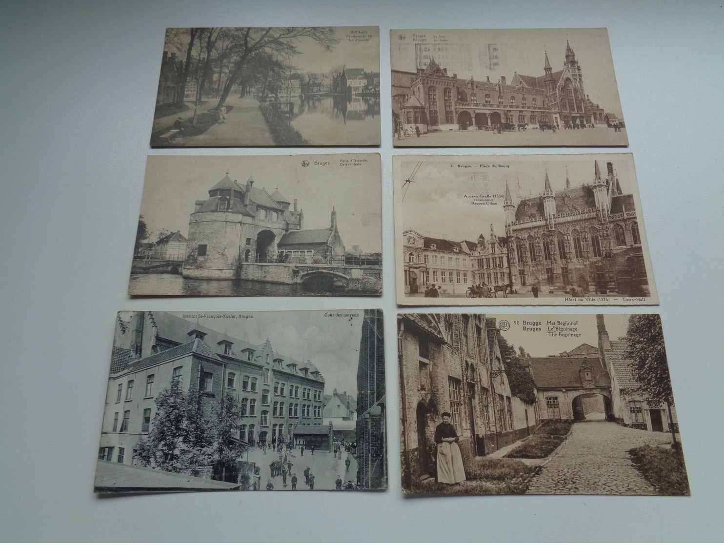 Lot De 60 Cartes Postales De Belgique  Bruges     Lot Van 60 Postkaarten Van België  Brugge - 60 Scans - 5 - 99 Cartes