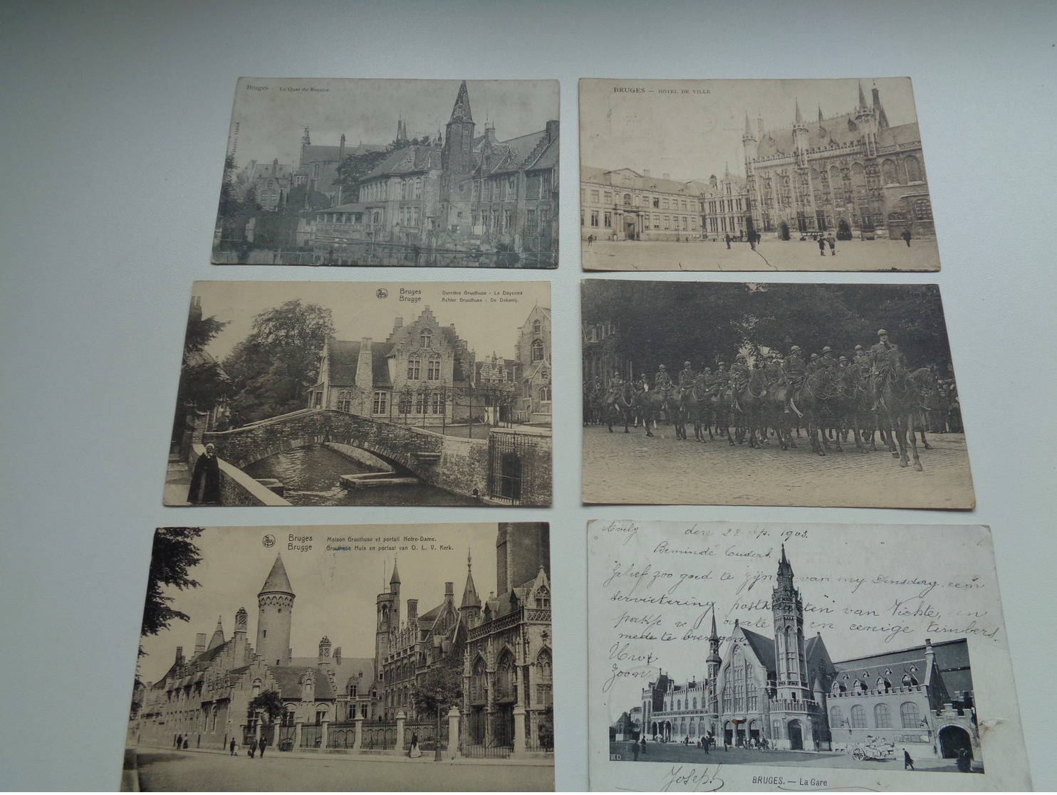 Lot De 60 Cartes Postales De Belgique  Bruges     Lot Van 60 Postkaarten Van België  Brugge - 60 Scans - 5 - 99 Cartes