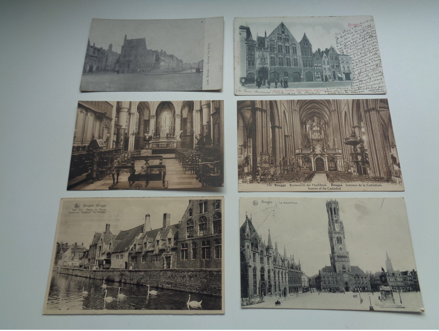 Lot De 60 Cartes Postales De Belgique  Bruges     Lot Van 60 Postkaarten Van België  Brugge - 60 Scans - 5 - 99 Cartes