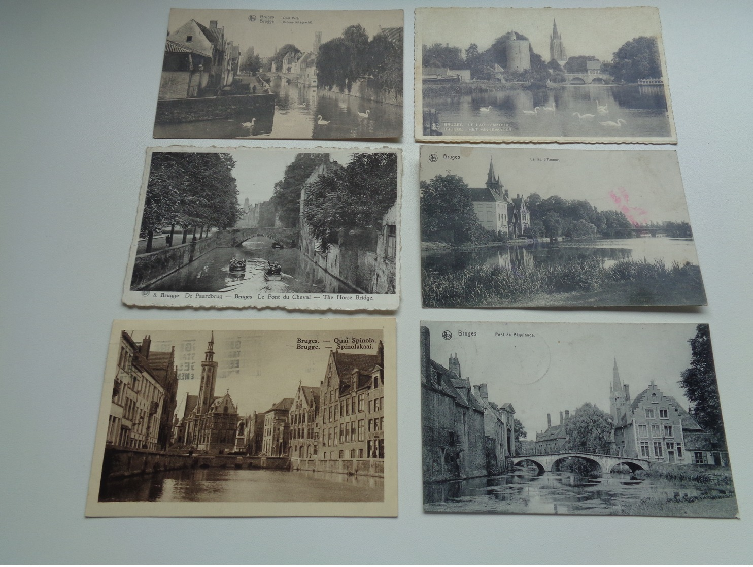 Lot de 60 cartes postales de Belgique  Bruges     Lot van 60 postkaarten van België  Brugge - 60 scans