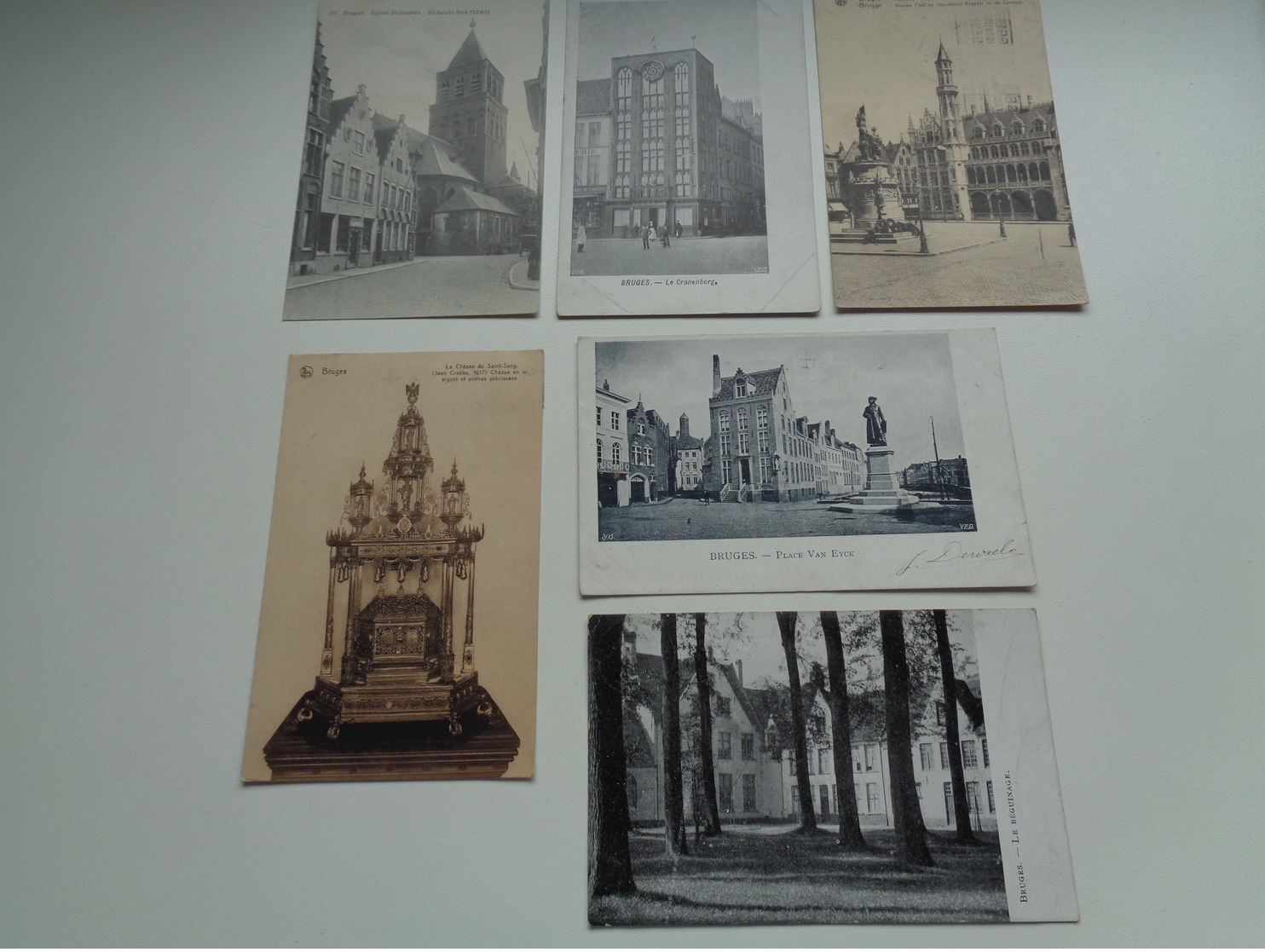 Lot de 60 cartes postales de Belgique  Bruges     Lot van 60 postkaarten van België  Brugge - 60 scans