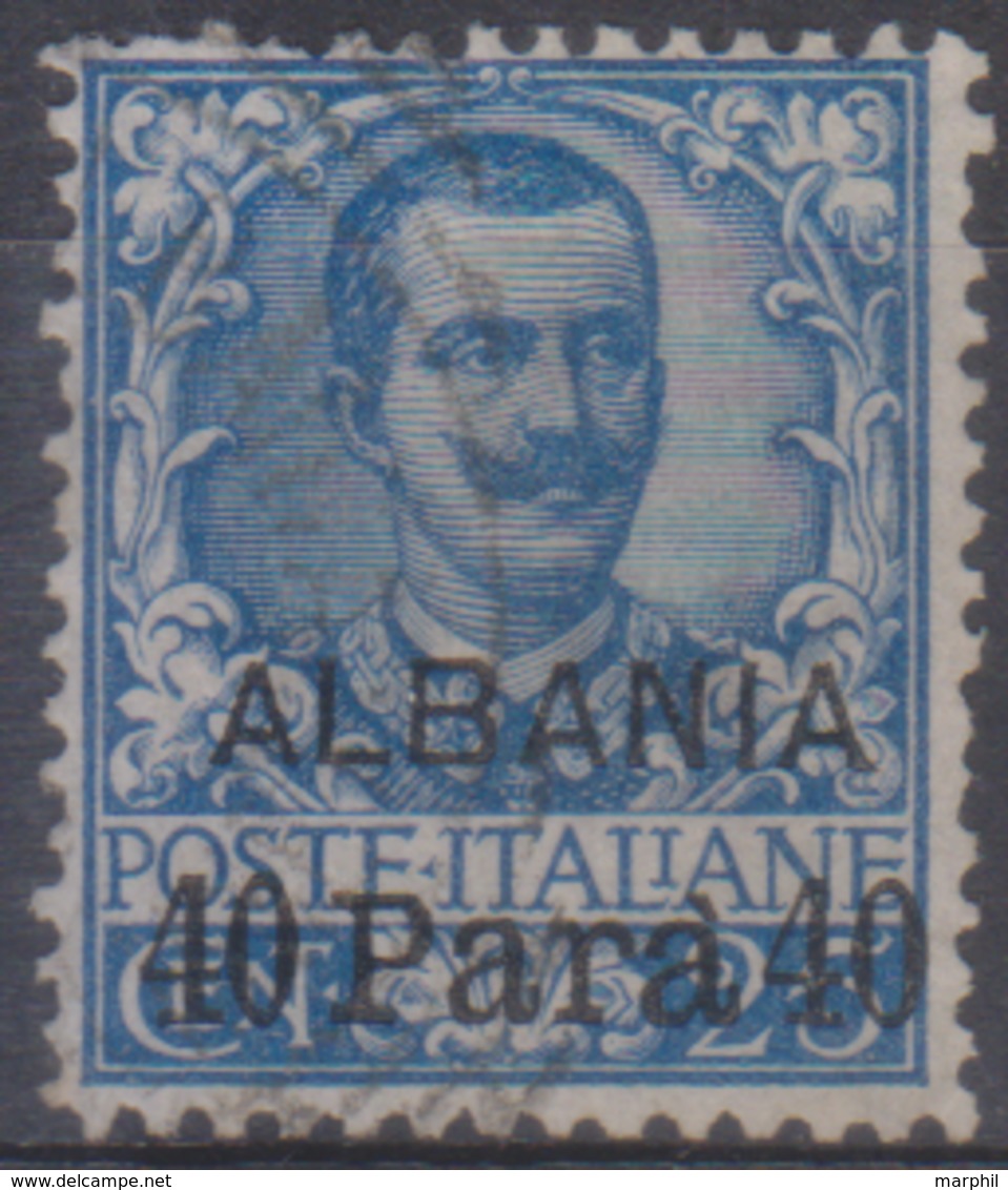 Levante Italiano Albania 1902 SaN°3 (o) Vedere Scansione - Albanie