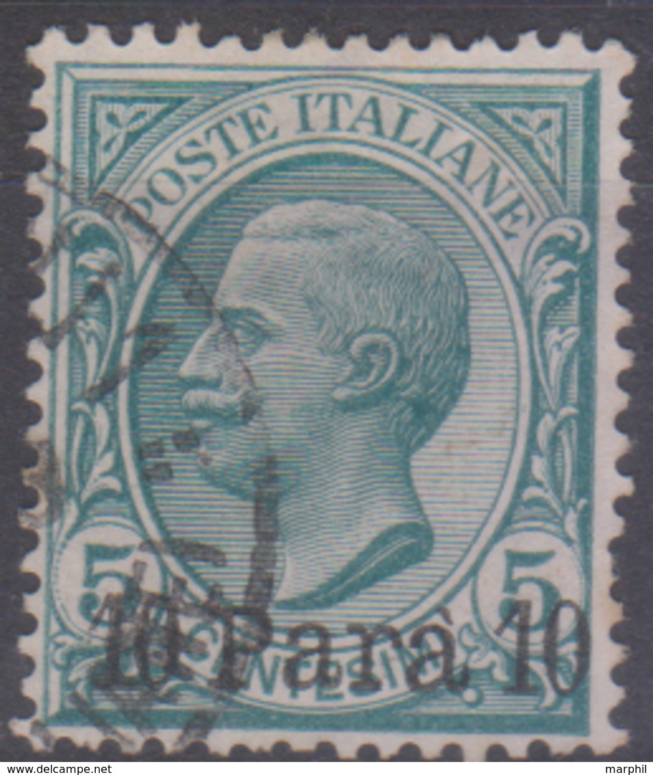 Levante Italiano Albania 1907 SaN°10 (o) Vedere Scansione - Albanië