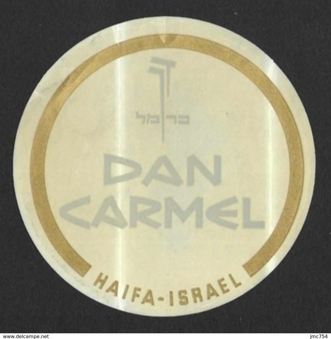 Etiquette    Dan Carmel Hôtel à Haifa.   Israel.   Luggage Label. - Etiquettes D'hotels