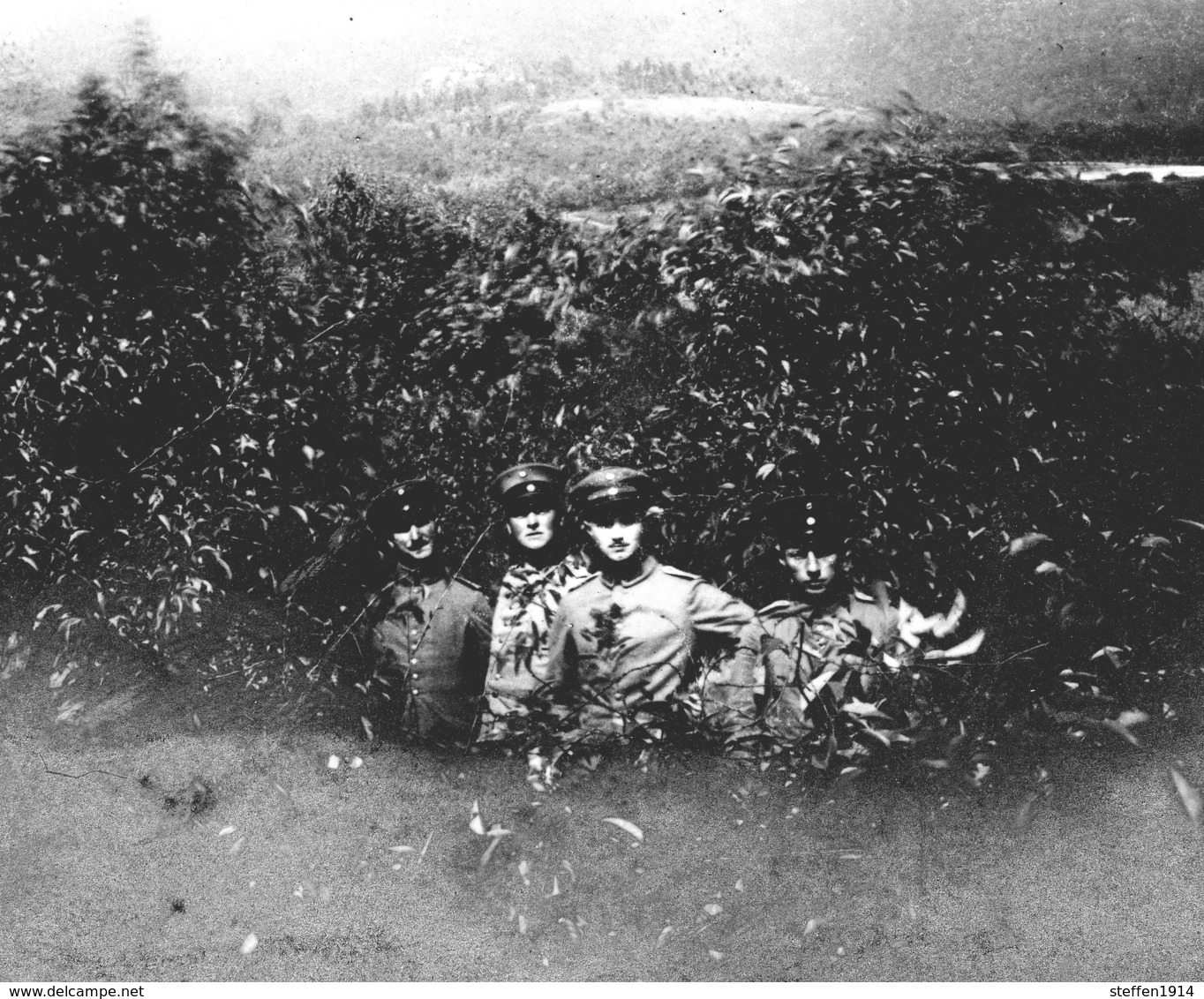 RP - Photo - Hartmannsweiler Vogesen Les Vosges   WWI WWI  - Photo Allemande    1914-1918 - Autres & Non Classés