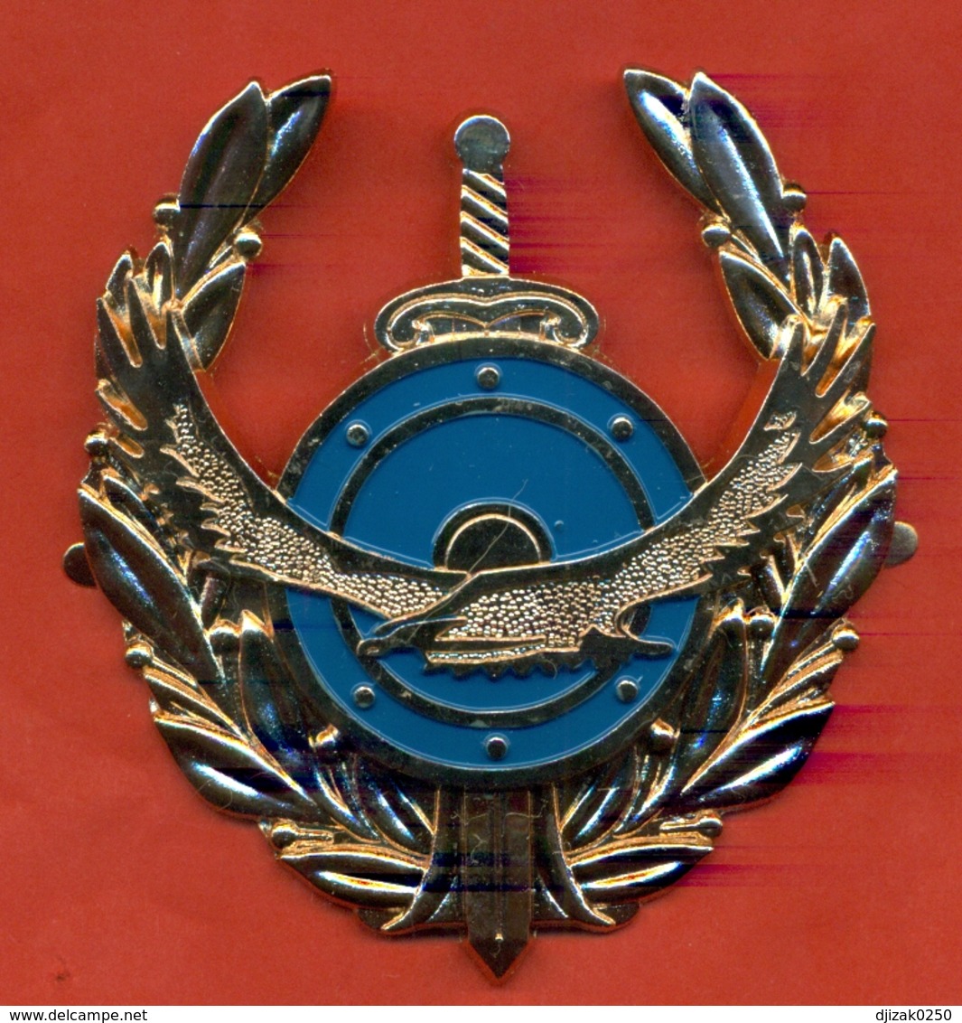 Kazakhstan 2020.Cockade Of A Policeman On A Cap. - Police & Gendarmerie