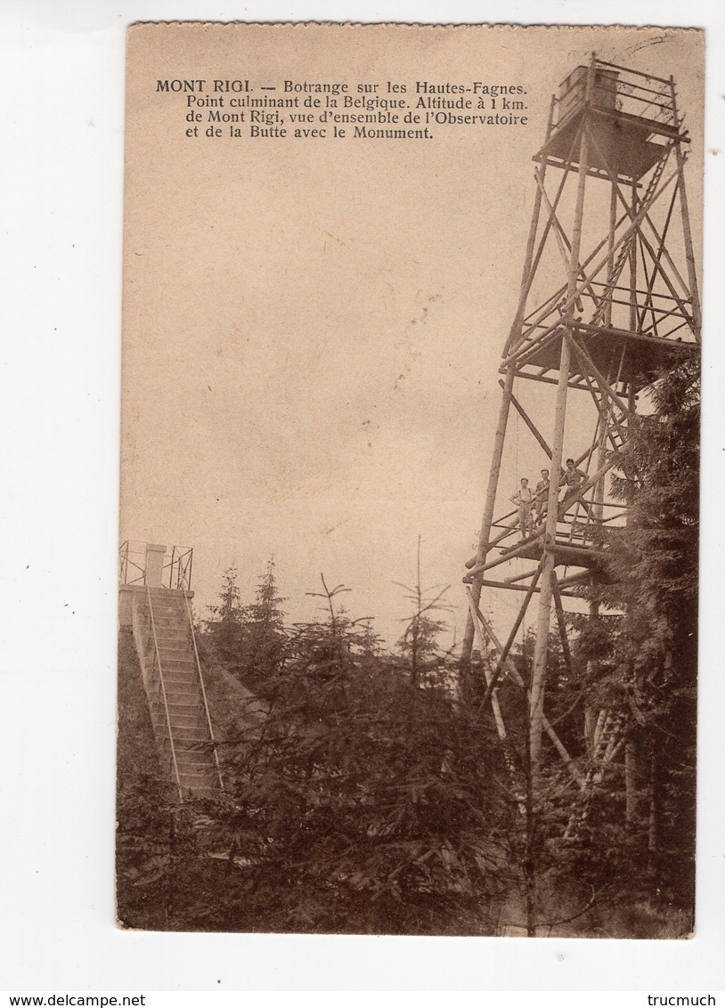 20 - WAIMES - MONT - RIGI  -  Botrange Sur Les Hautes Fagnes - Waimes - Weismes