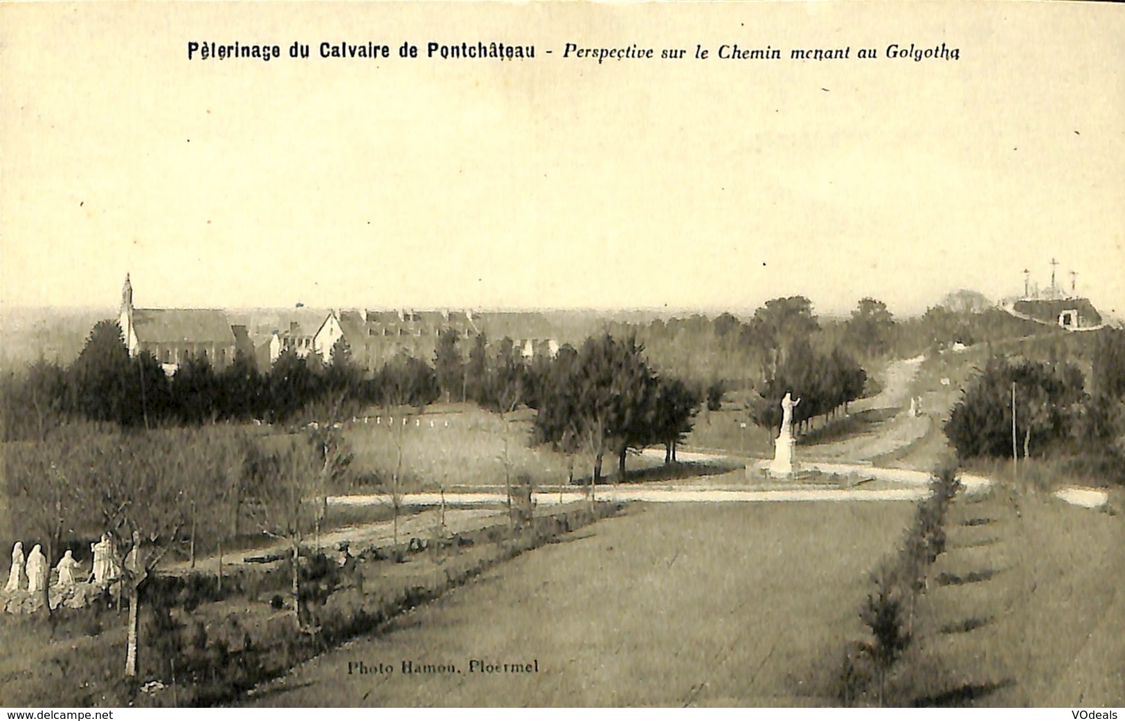 CPA - France - (44) Loire Atlantique - Pontchâteau - Perspective Sur Le Chemin - Pontchâteau