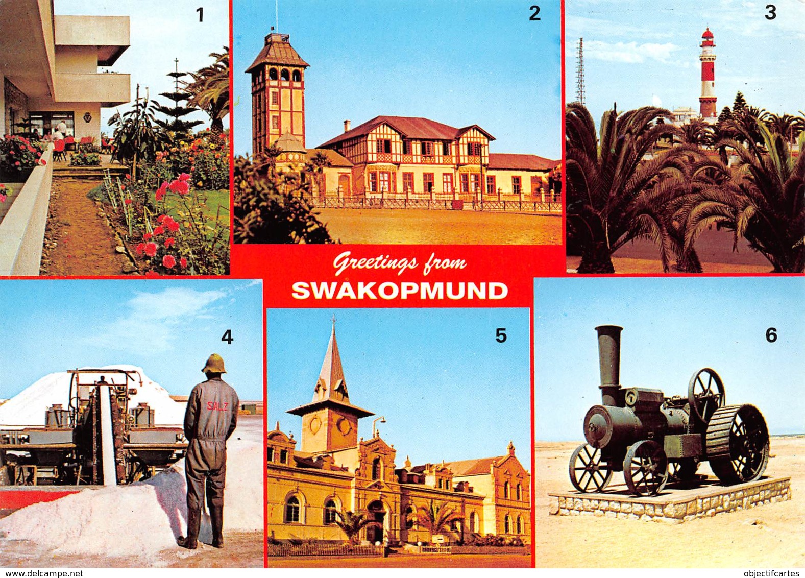 NAMIBIE Namibia SWAKOPMUND  22 (scan Recto Verso)KEVREN08VIC - Namibie