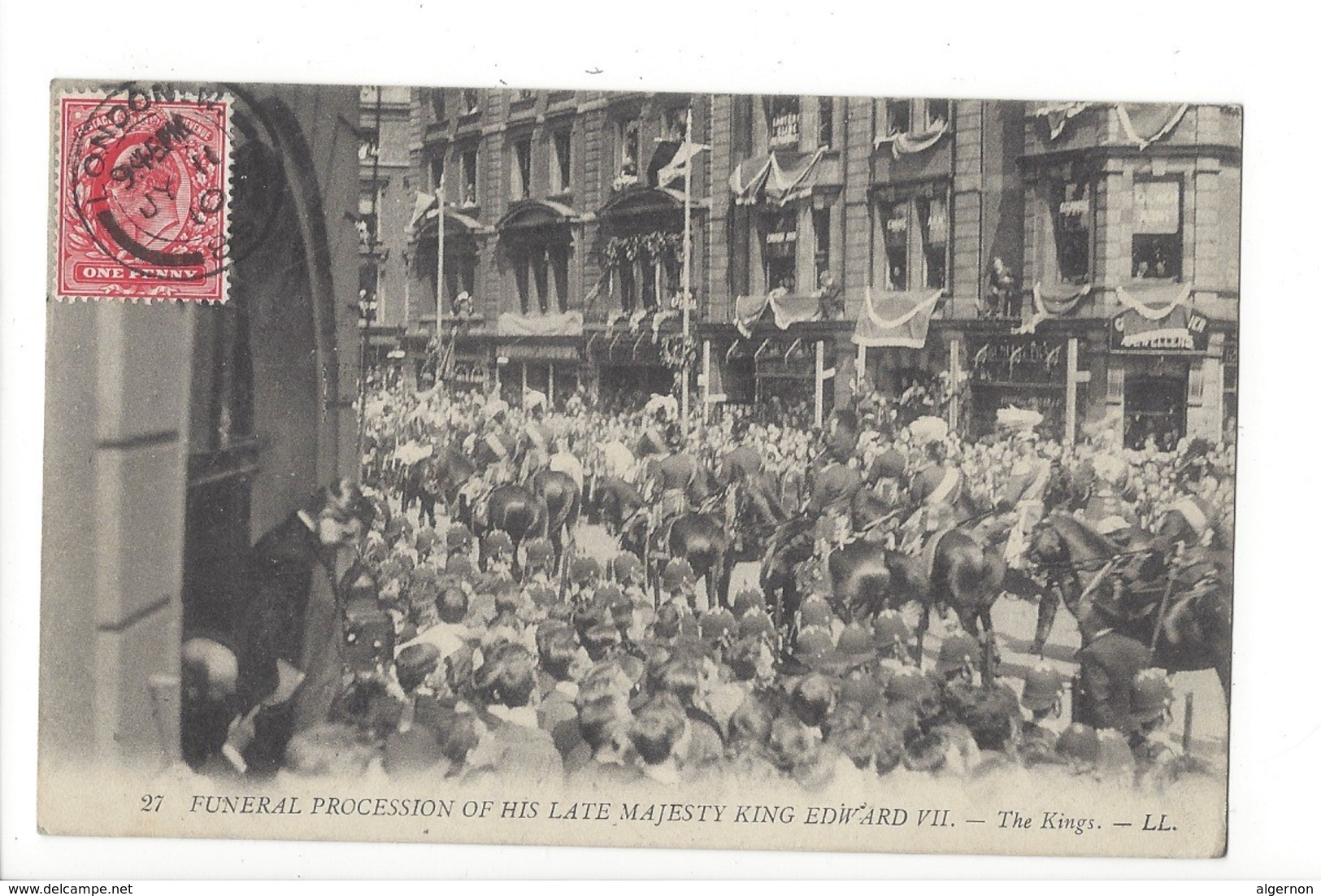 24281 - Funeral Procession Of His Late Majesty King Edward VII The Kings - Funérailles