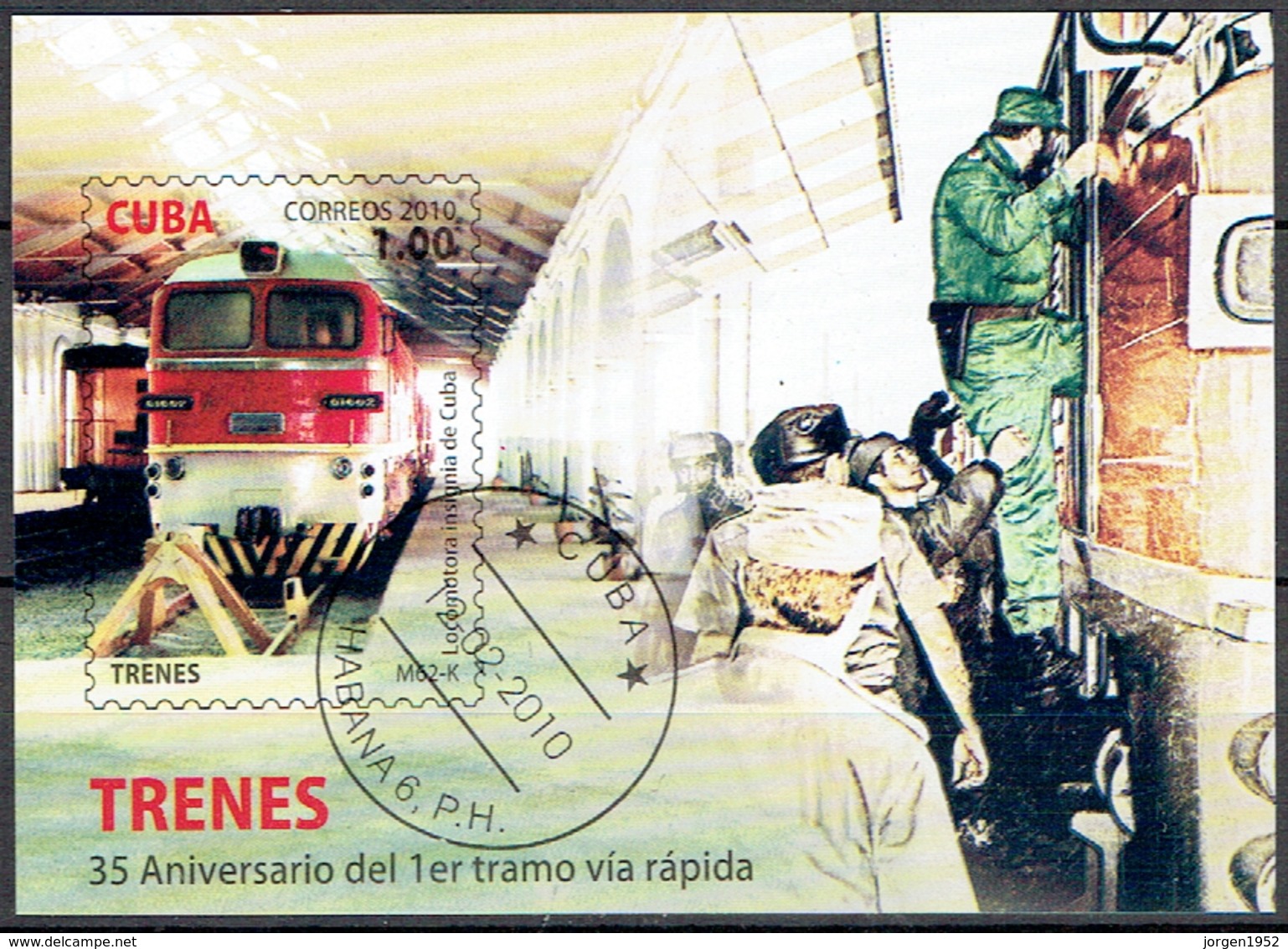 CUBA # FROM 2010 STAMPWORLD 5359 - Usati