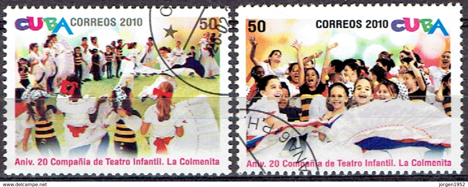 CUBA # FROM 2010 STAMPWORLD 5368-69 - Oblitérés