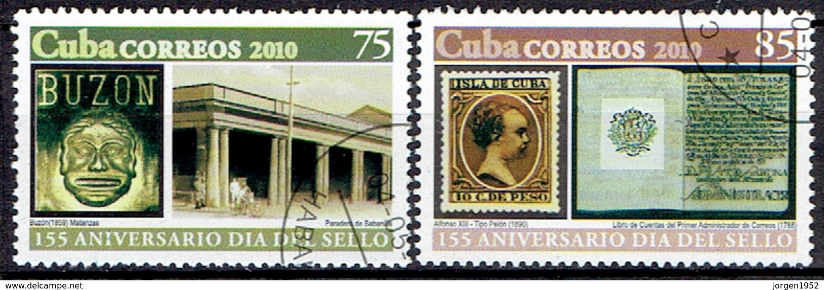 CUBA # FROM 2010 STAMPWORLD 5399-00 - Used Stamps