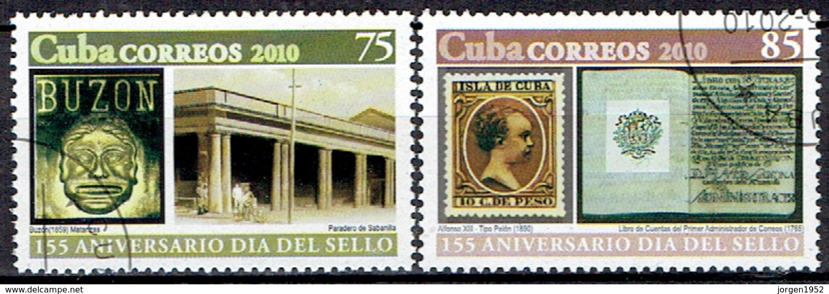 CUBA # FROM 2010 STAMPWORLD 5399-00 - Used Stamps