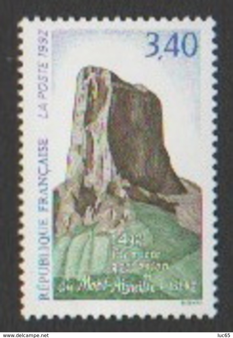 France Neuf Sans Charnière  1992 Sport Alpinisme Paysage Première Ascension Du Mont Aiguille Isère   YT 2762 - Nuevos