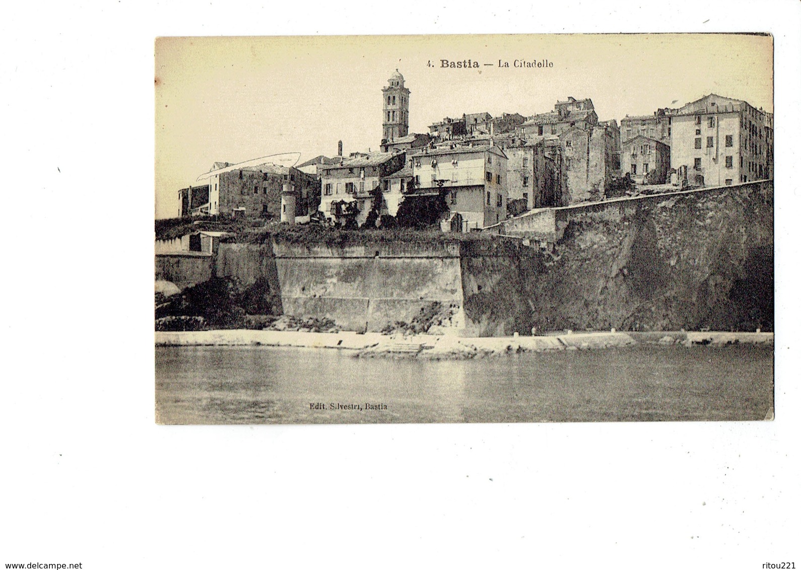 Cpa - 20 - Corse - BASTIA - La Citadelle - Edit Sylvestri 4 - - Bastia