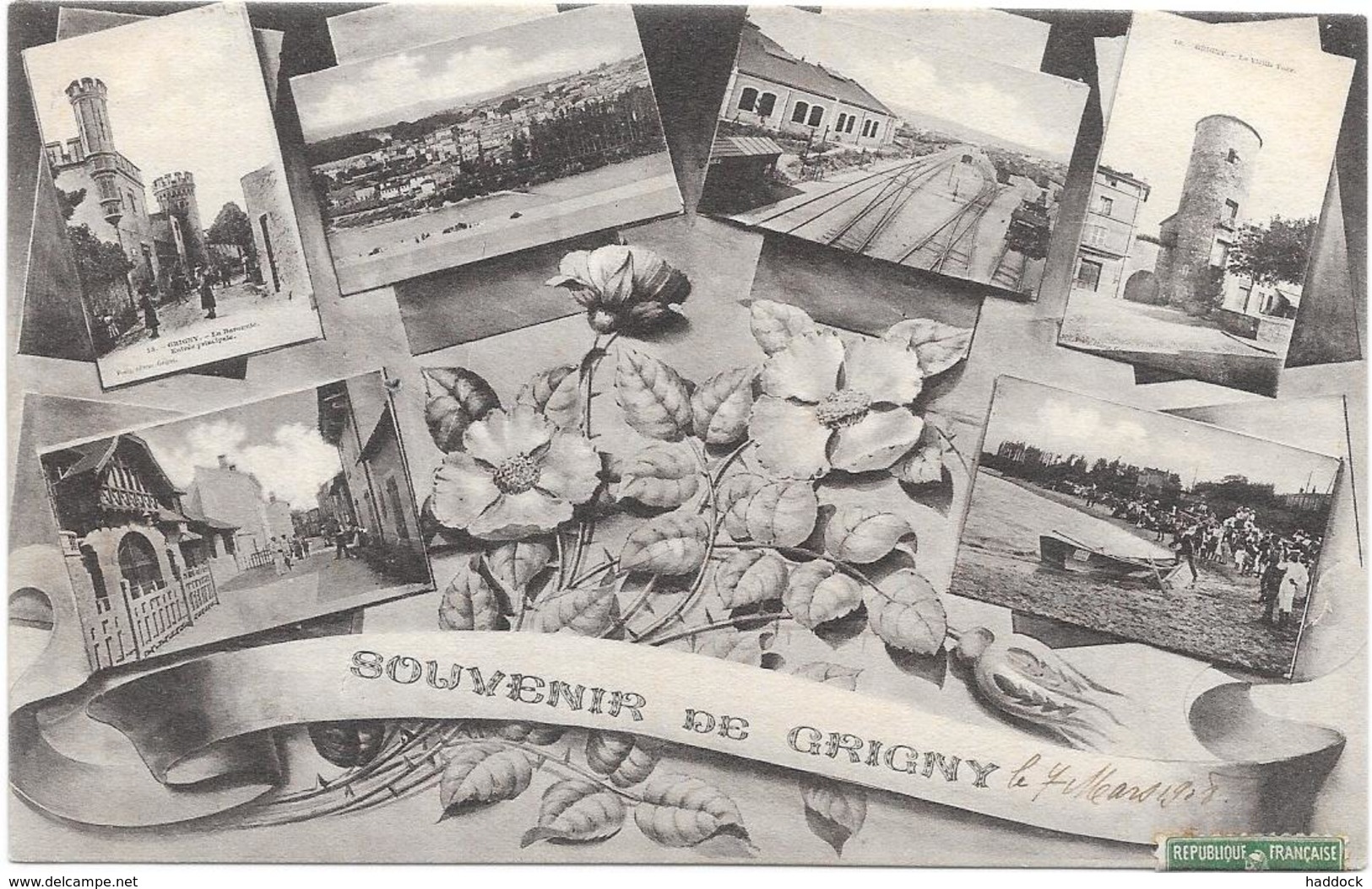 GRIGNY : SOUVENIR DE - Grigny