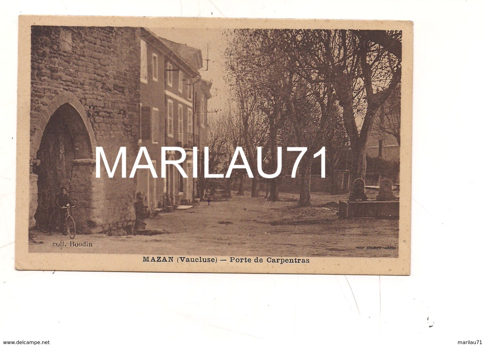 P1033 FRANCIA MAZAN VAUCLUSE Viaggiata IN BUSTA 1932 - Mazan