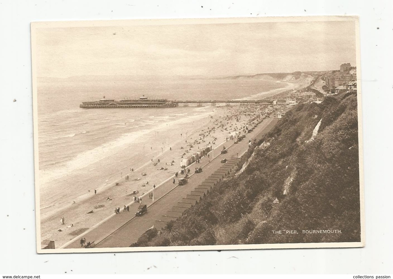 Cp, Angleterre , BOURNEMOUTH , The PIER , Vierge - Bournemouth (hasta 1972)