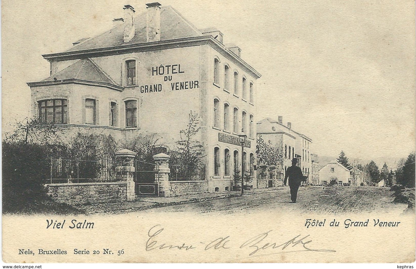 VIELSALM : Hôtel Grand Veneur - Nels Série 20 N° 56  - Cachet De La Poste 1901 - Vielsalm