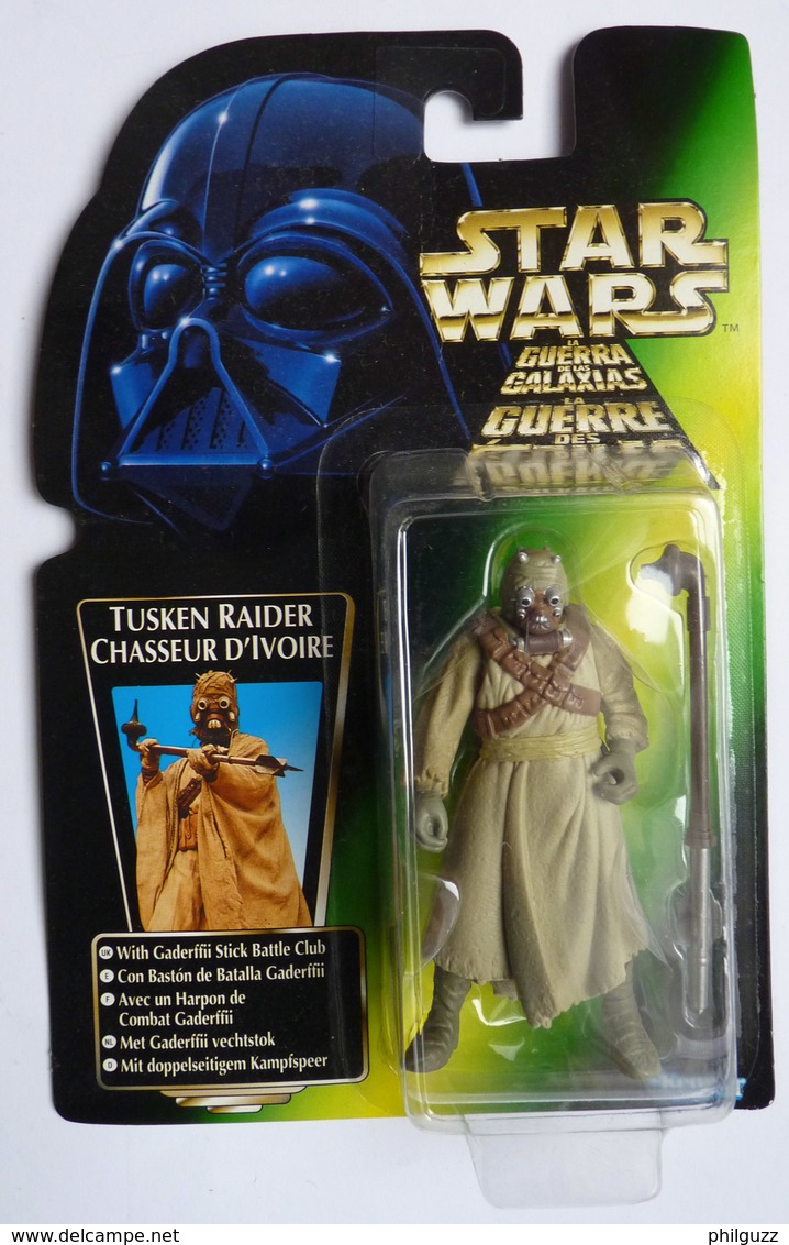 BLISTER FIGURINE STAR WARS 1995  TUSKEN RAIGER Blister EU - Poder De La Fuerza