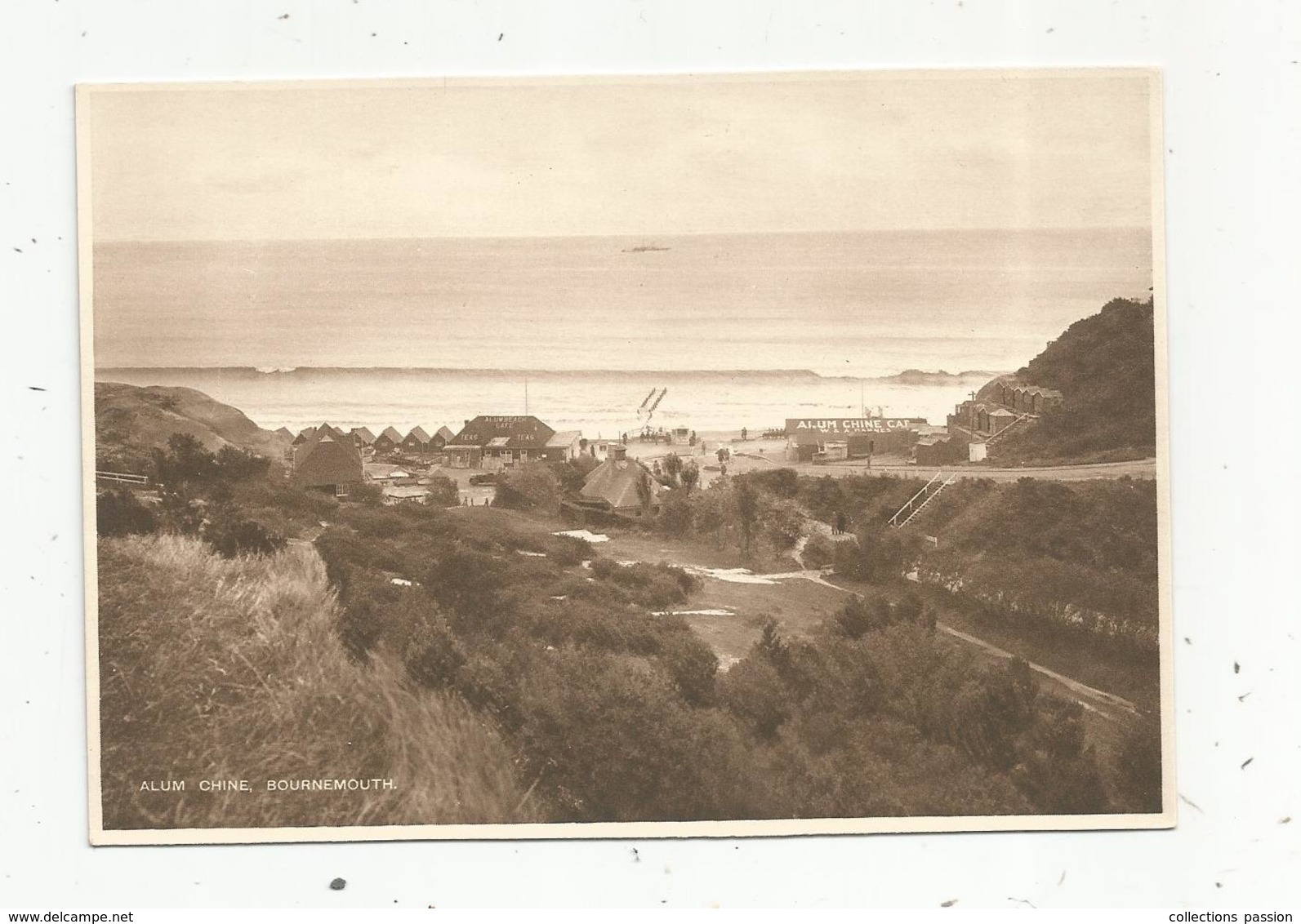 Cp, Angleterre , BOURNEMOUTH , ALUM CHINE , Vierge - Bournemouth (hasta 1972)