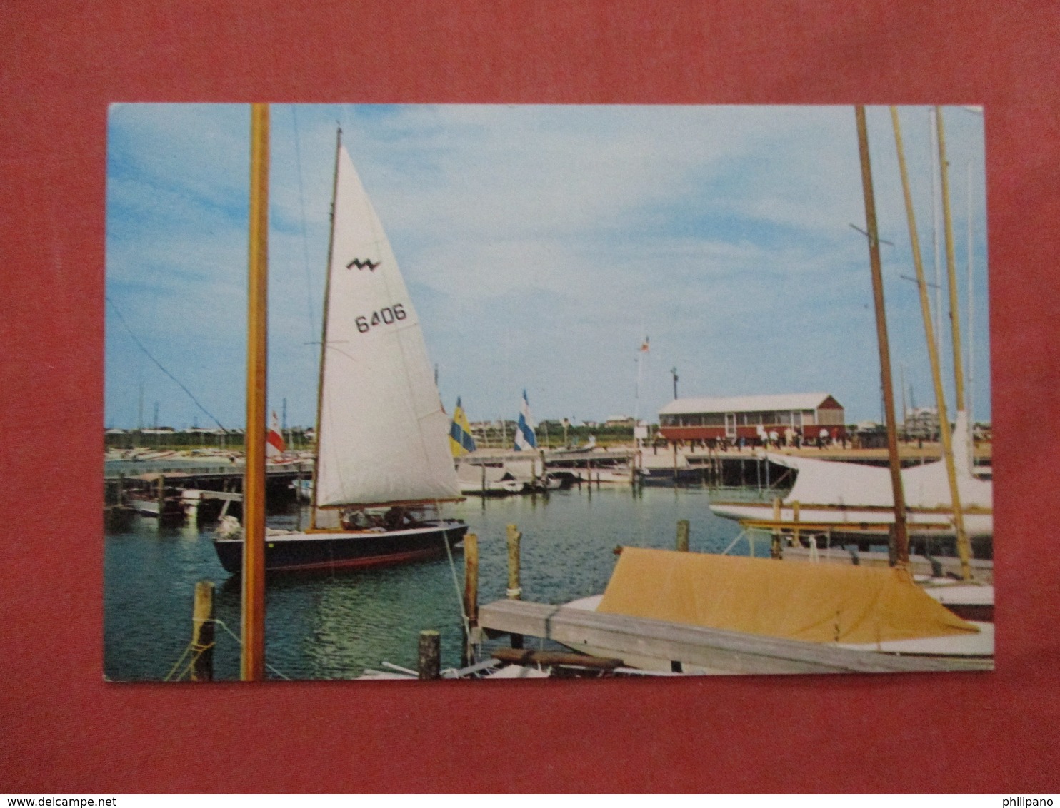 Sail Boat Dewey Beach - Delaware   Ref 3936 - Autres & Non Classés