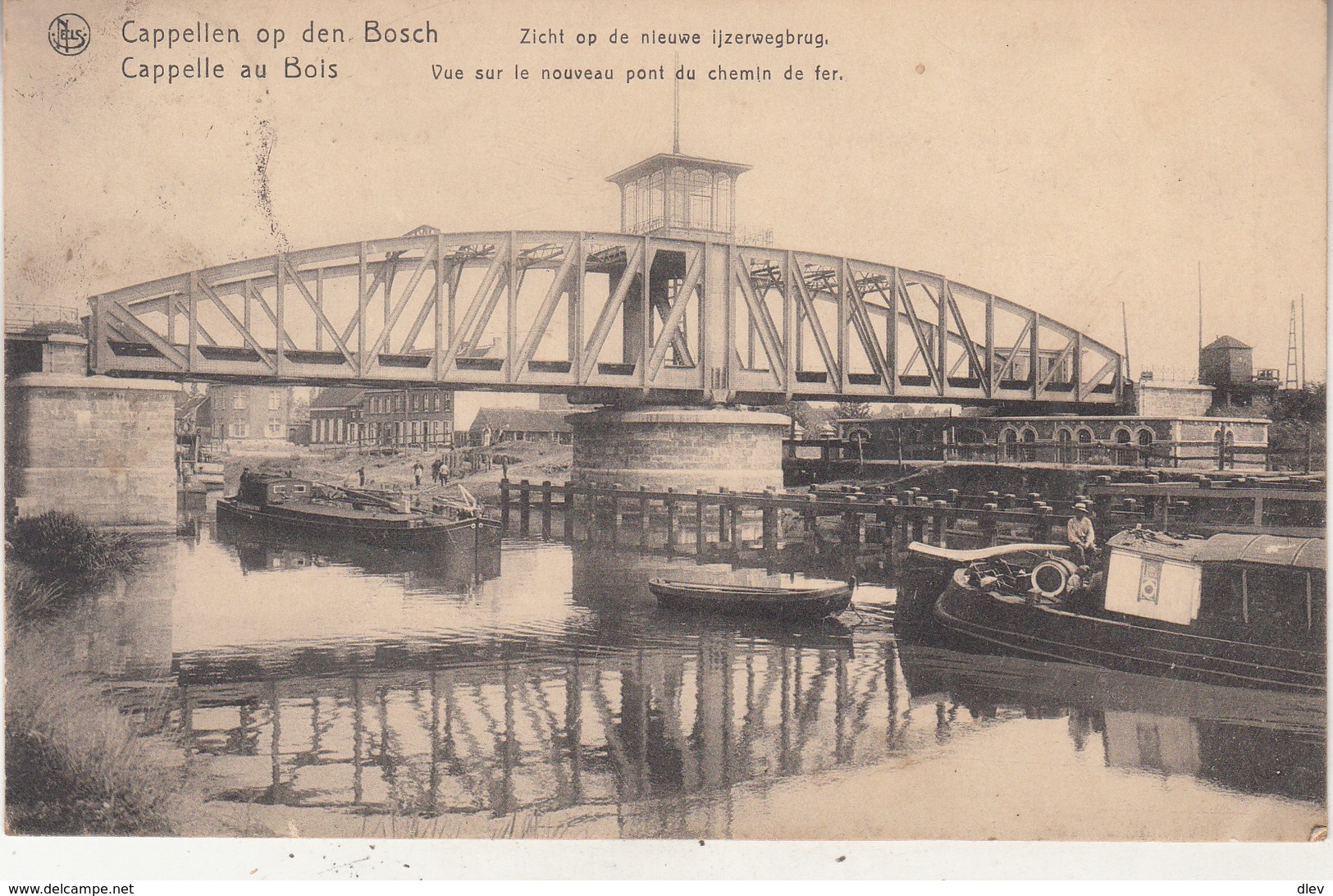 Kapelle-op-den-Bos - Zicht Op De Nieuwe Ijzerwegbrug - Uitg. Pennens-Van Doorslaer/Nels - Kapelle-op-den-Bos