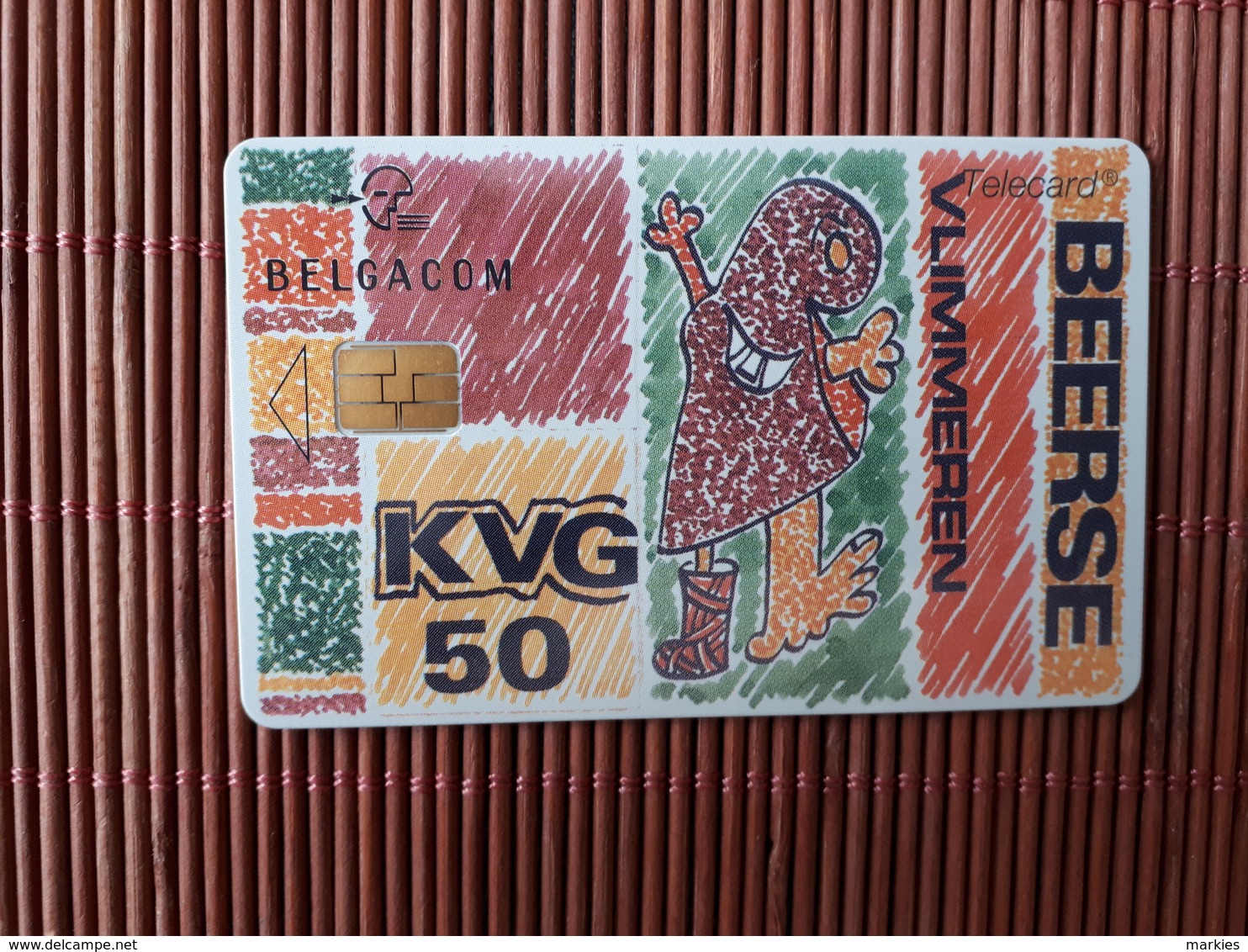 CP 42 KVG Beerse (Mint,Neuve)  Rare - With Chip