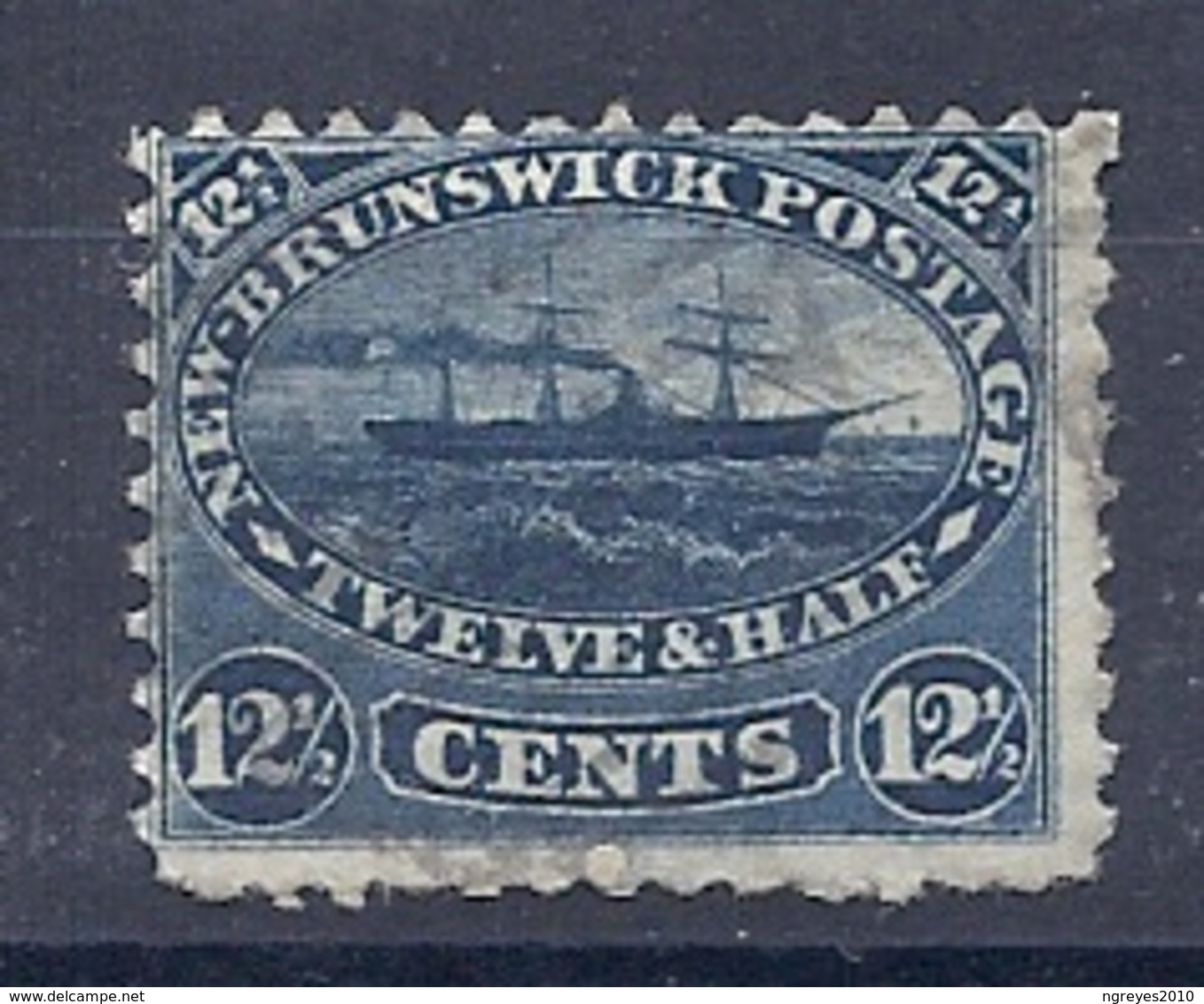 190032745  NEW BRUNSWICK  YVERT    Nº  8 - Used Stamps