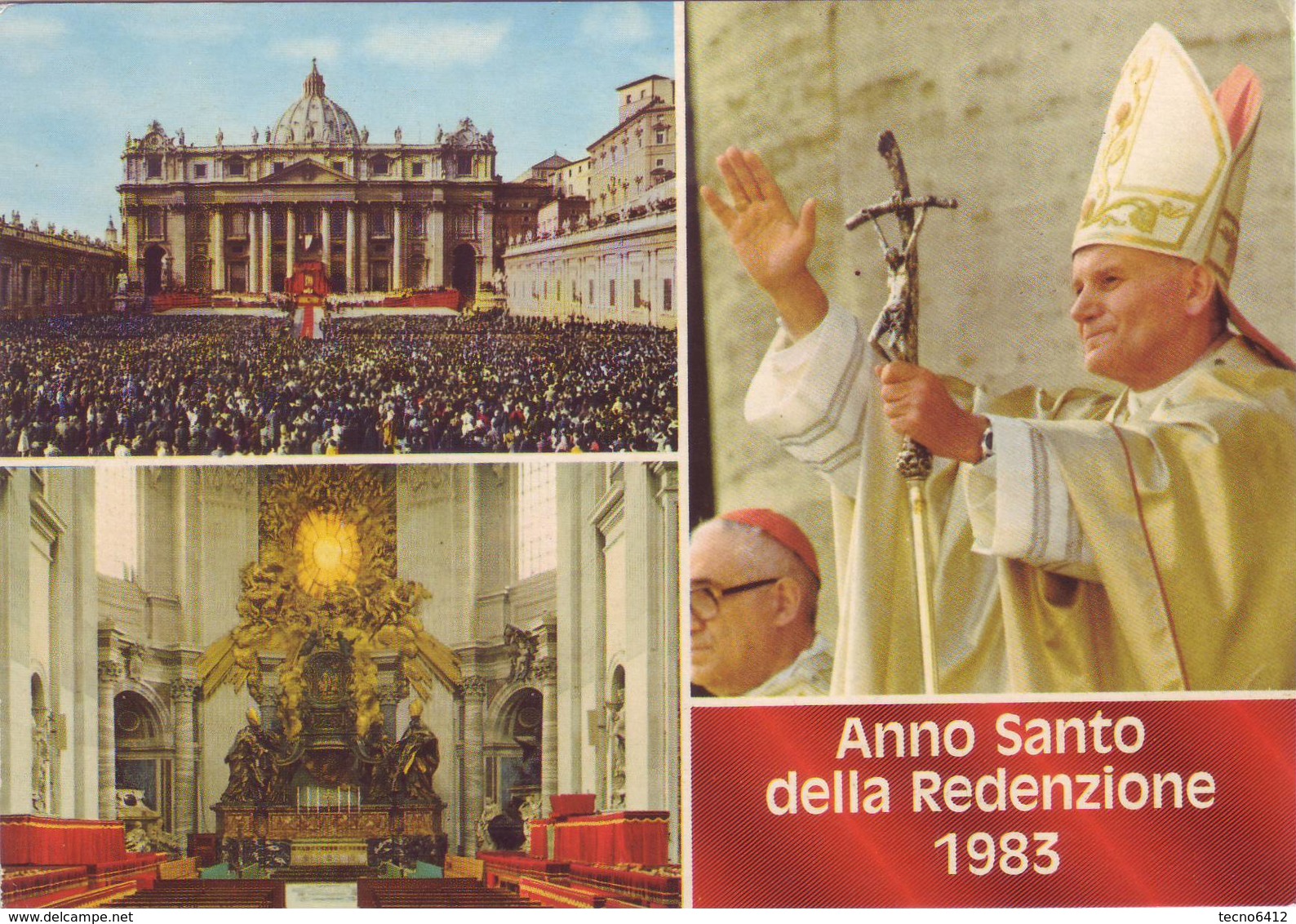 Cartolina Anno Santo Della Redenzione 1983 - Non Viaggiata - Altri & Non Classificati