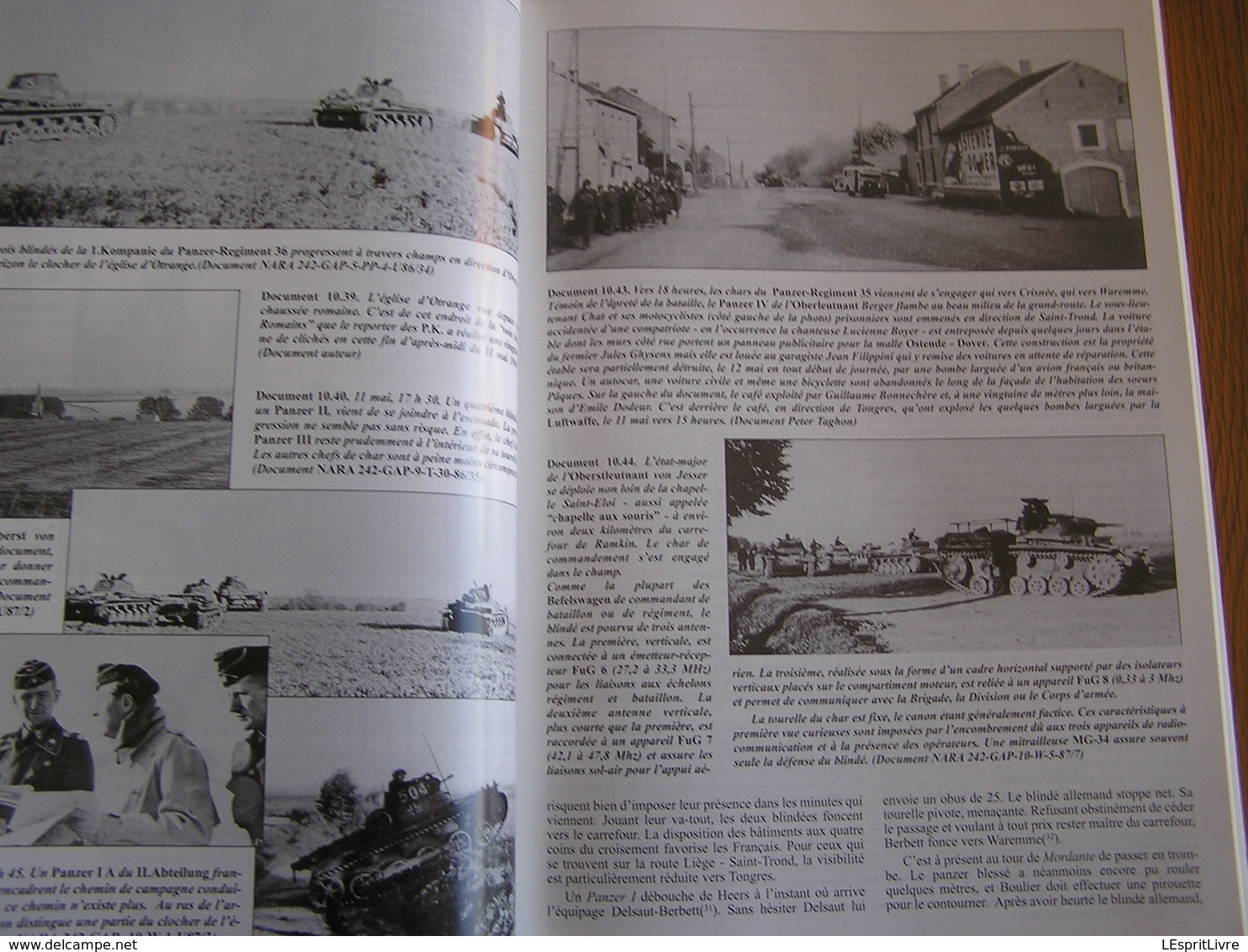 EN HESBAYE Mai 1940 Septembre 44 Laby Guerre 40 45 Waremme Hannut Eben Emael Canal Albert Tongres Gette Crash Avion