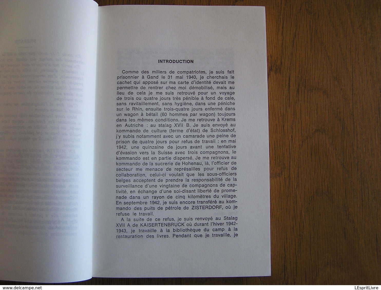 EN SORTIR Raymond Gilon Raconte Ses 4 Evasions Guerre 40 45 Liège Prisonnier Stalag XVII  A B Krems Autriche Camps Nazis - Oorlog 1939-45