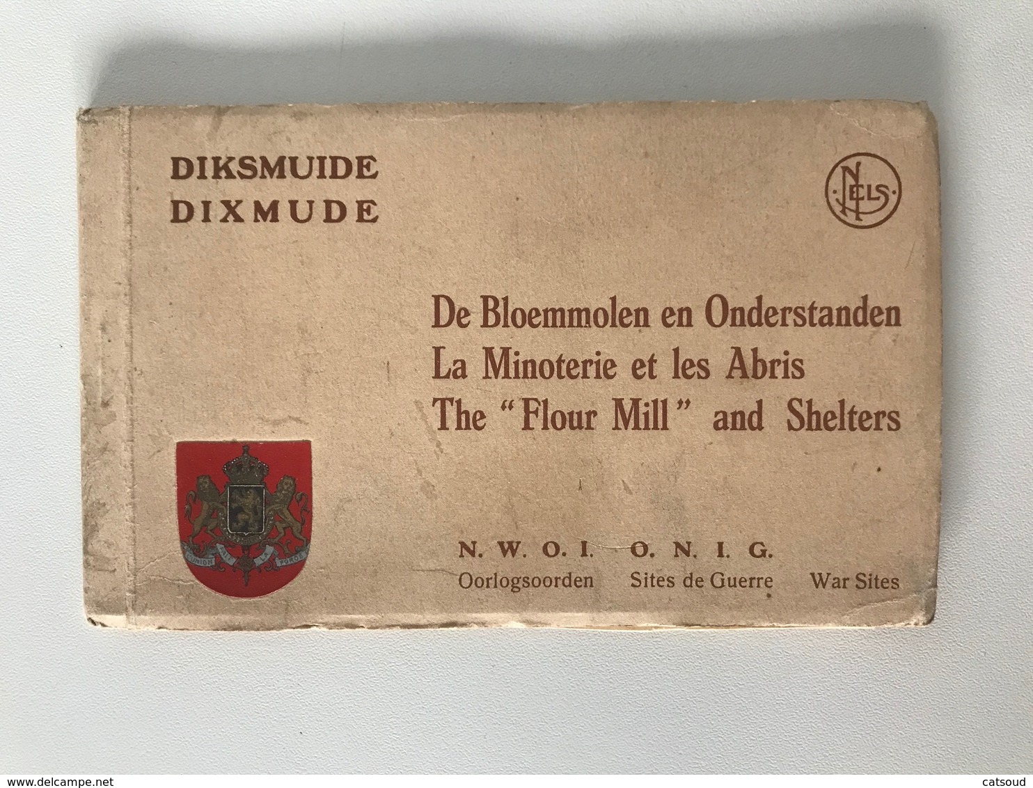 Album De 10 Cartes-vue Détachables   DIKSMUIDE - DIIXMUDELa Minoterie Et Les Abris - De Bloemmolen En Onderstanden - Autres & Non Classés