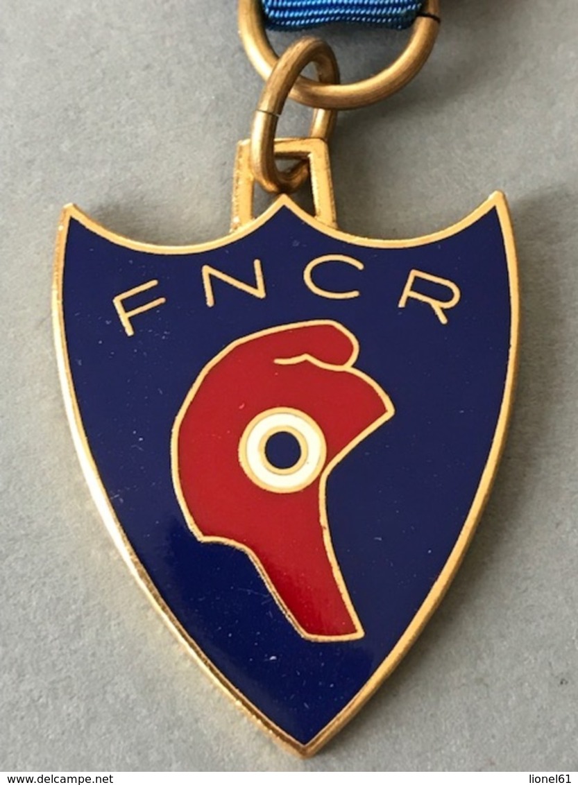 Médaille F N C R  (Provenant Du Cadre  Fabriqué  Par Le Propriétaire Qui  était Sculpteur JT... - Autres & Non Classés