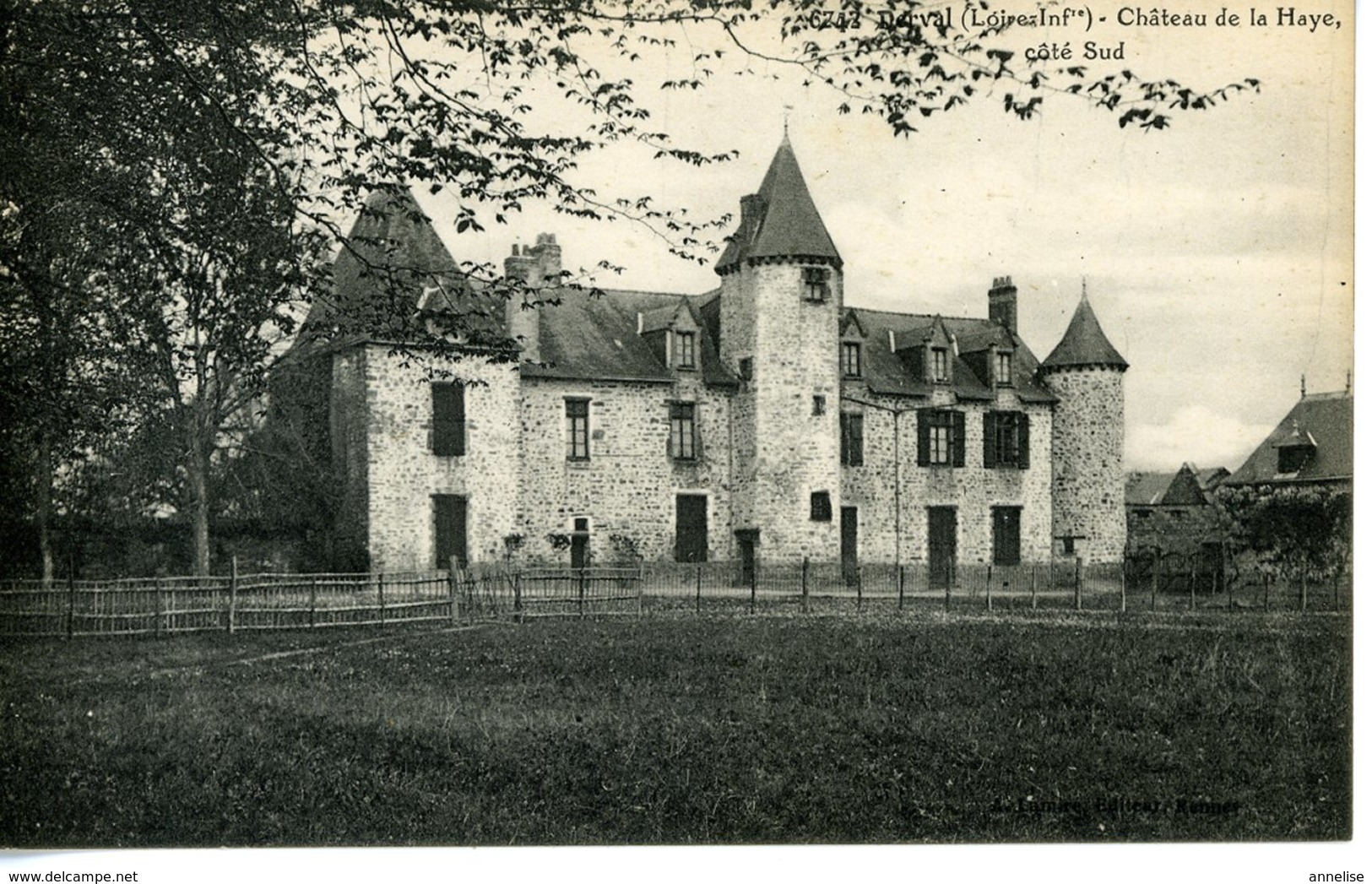 44 DERVAL Château De La Haye Coté Sud - Derval