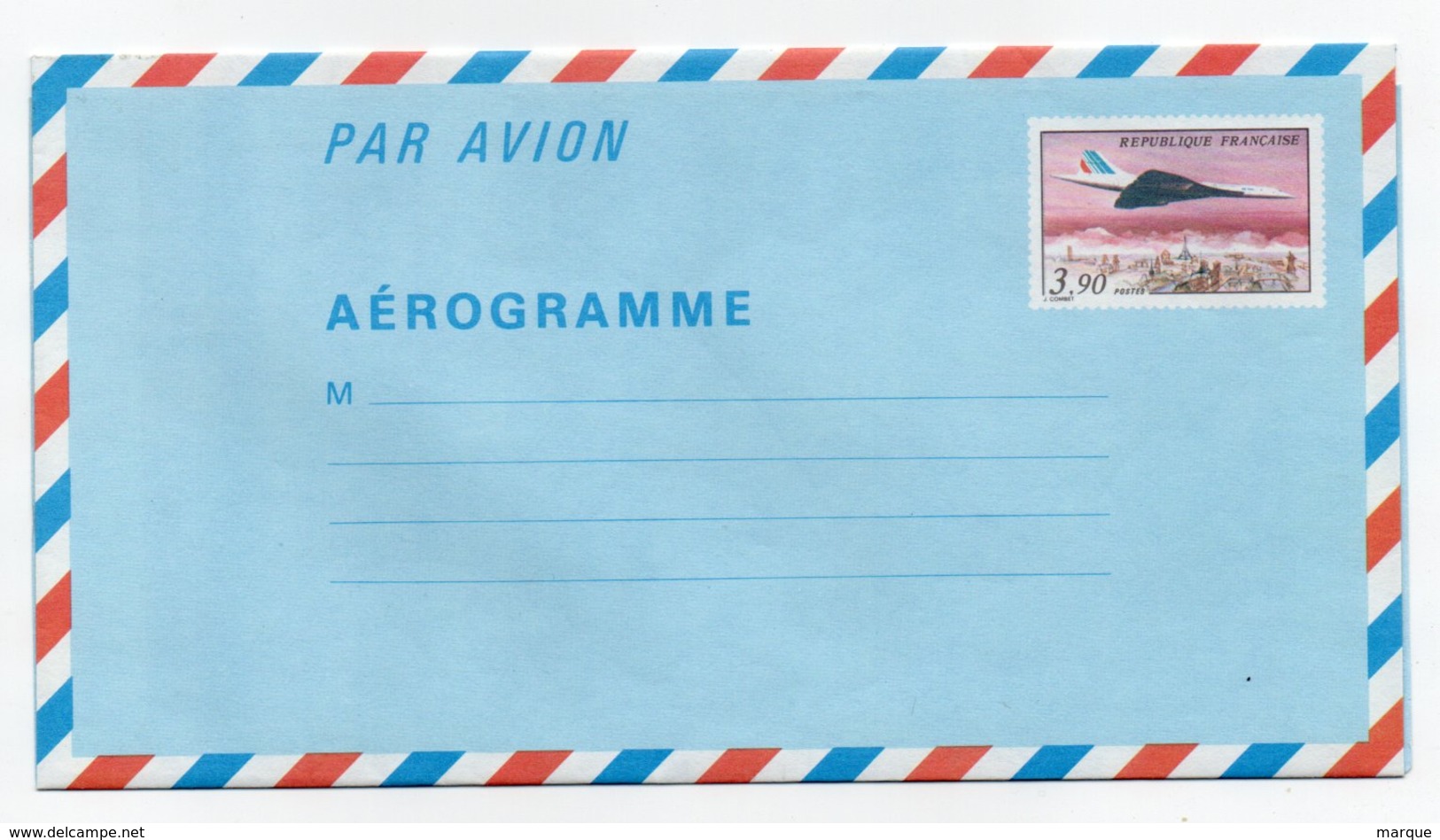 Aérogramme FRANCE Neuf Valeur 3.90f - Aérogrammes