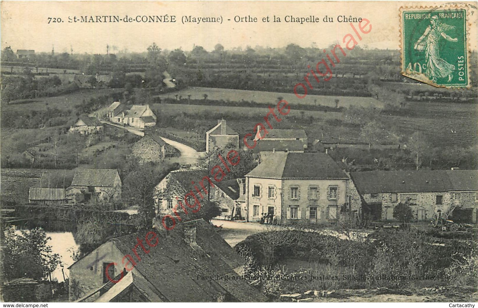 53.  SAINT MARTIN DE CONNEE .  Orthe Et La Chapelle Du Chêne . - Autres & Non Classés