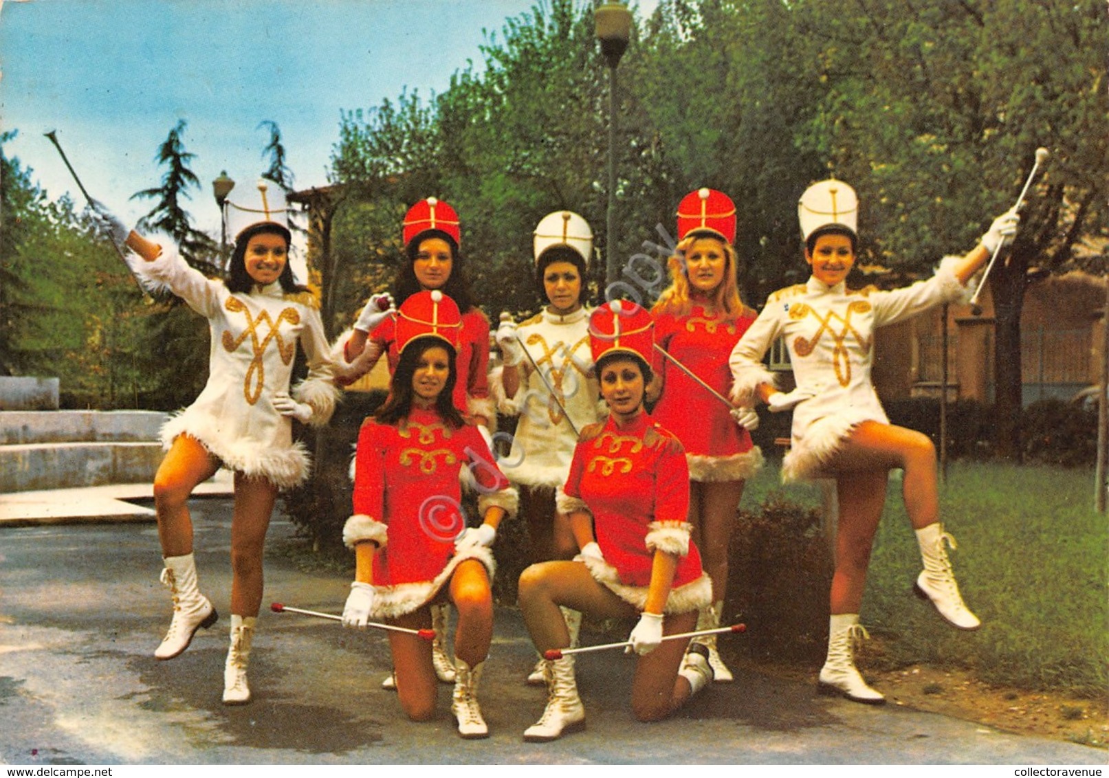 Cartolina Carrù Le Majorettes 1983 - Cuneo