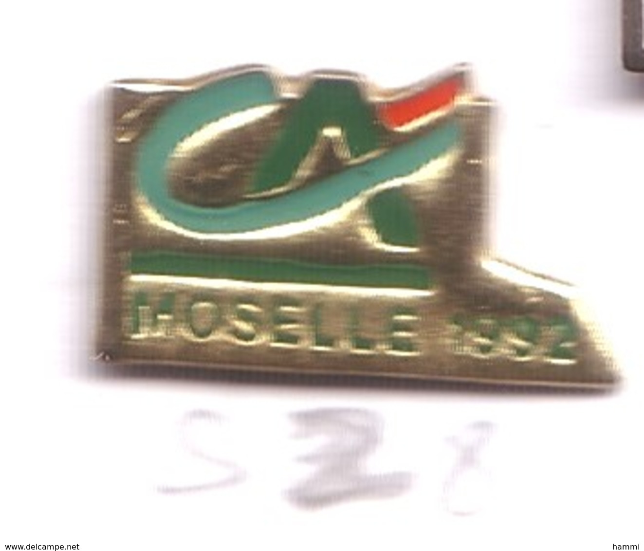 S28 Pin's Bank BANQUE CRÉDIT AGRICOLE MOSELLE 92 Achat Immédiat - Banques