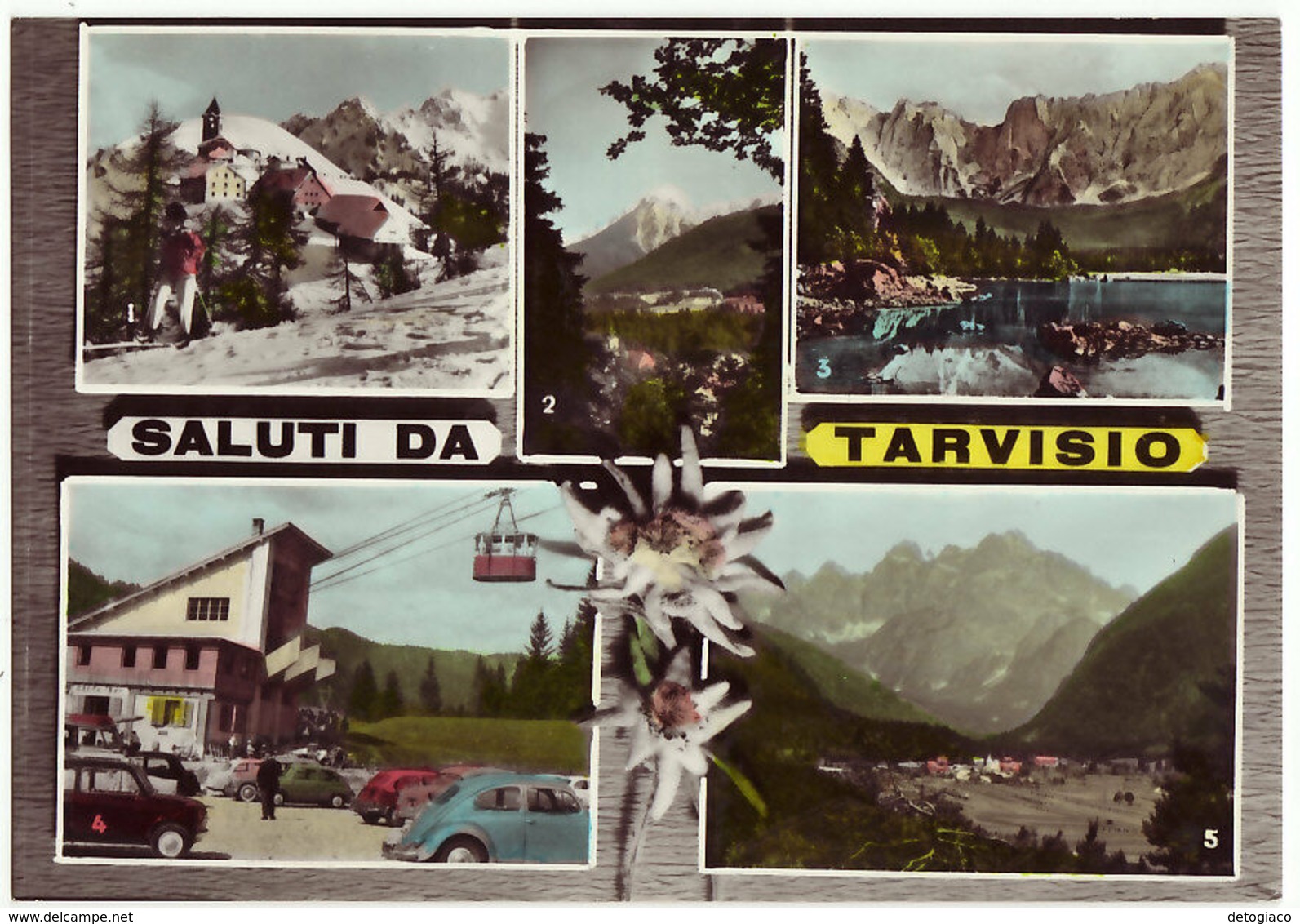 TARVISIO - UDINE - SALUTI DA... - VEDUTINE - VIAGG.1965 - Udine