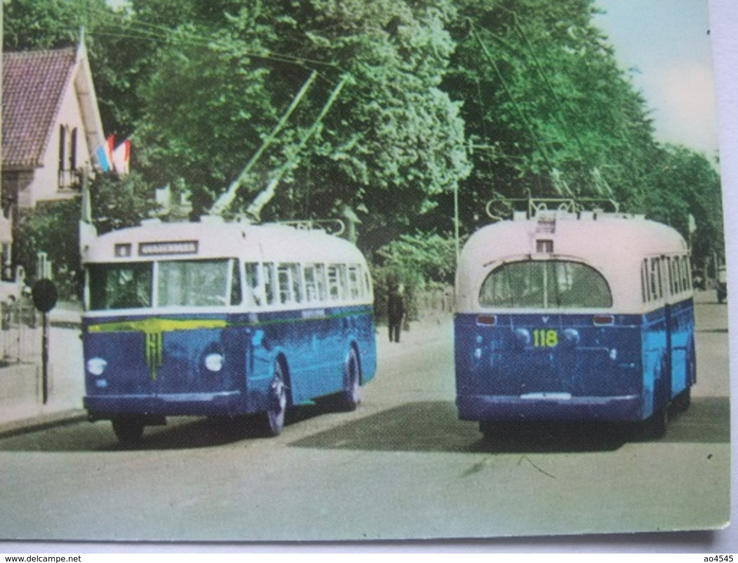 N50 Ansichtkaart Oosterbeek - Utrechtseweg Met Autobussen - 1970 - Oosterbeek