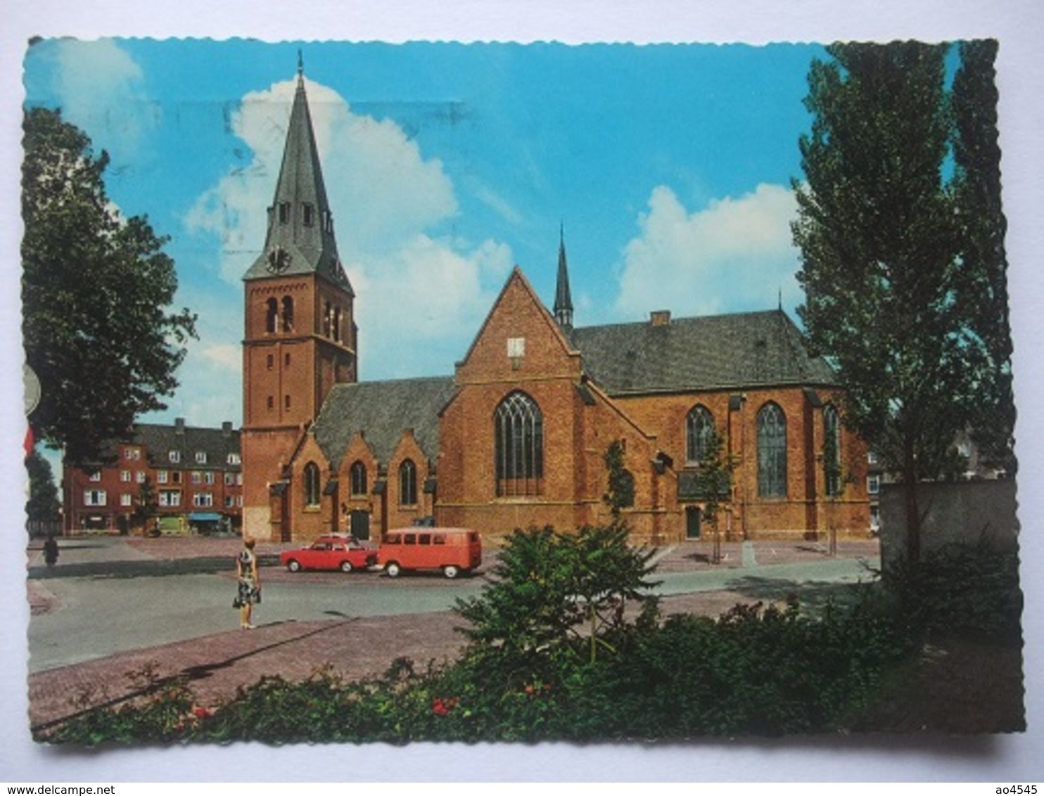 N50 Ansichtkaart Wageningen - Markt Met NH Kerk - 1970 - Wageningen