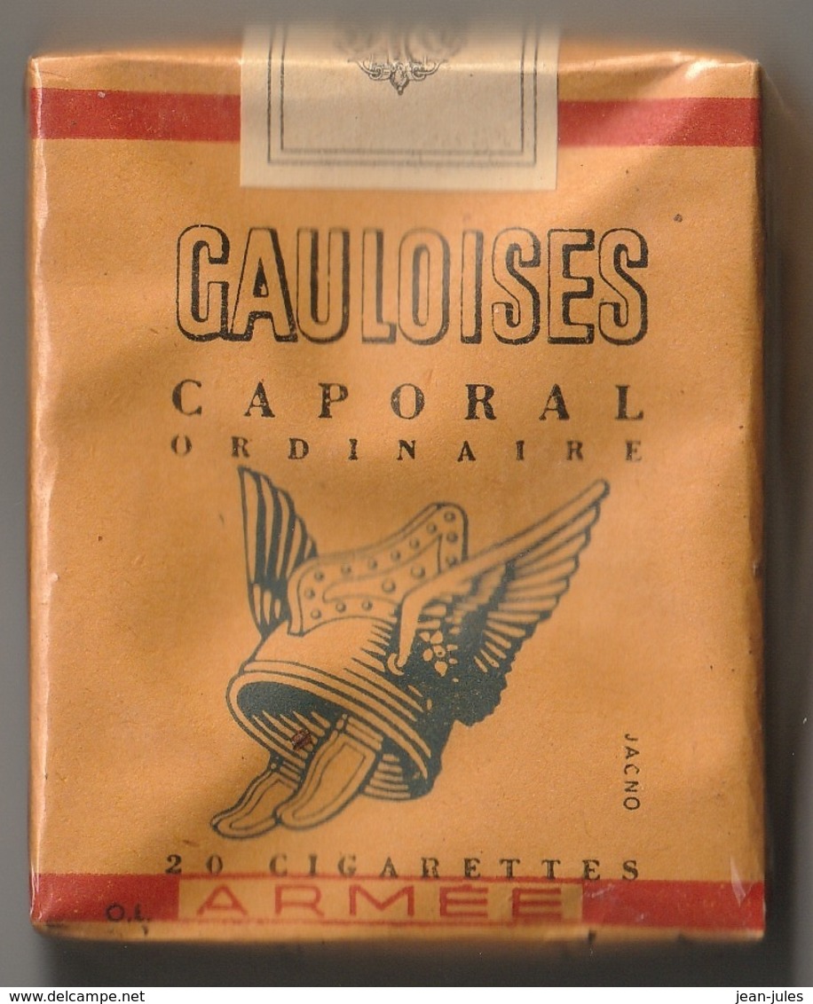 Paquet De 20 Cigarettes Gauloises Caporal Ordinaire Armée (Algérie) - Altri & Non Classificati