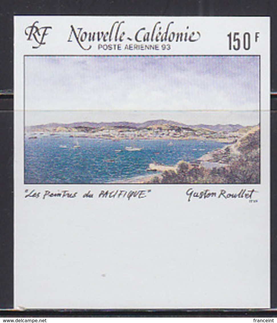 NEW CALEDONIA (1993) Noumea 1890 By Roullet. Imperforate. Scott No C242, Yvert No PA296. - Sin Dentar, Pruebas De Impresión Y Variedades