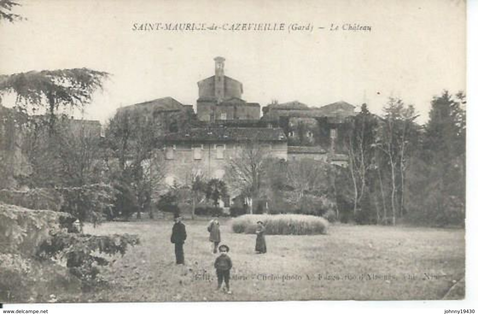 SAINT-MAURICE-DE-CAZEVIEILLE - LE CHATEAU  ( Animées ) - Autres & Non Classés