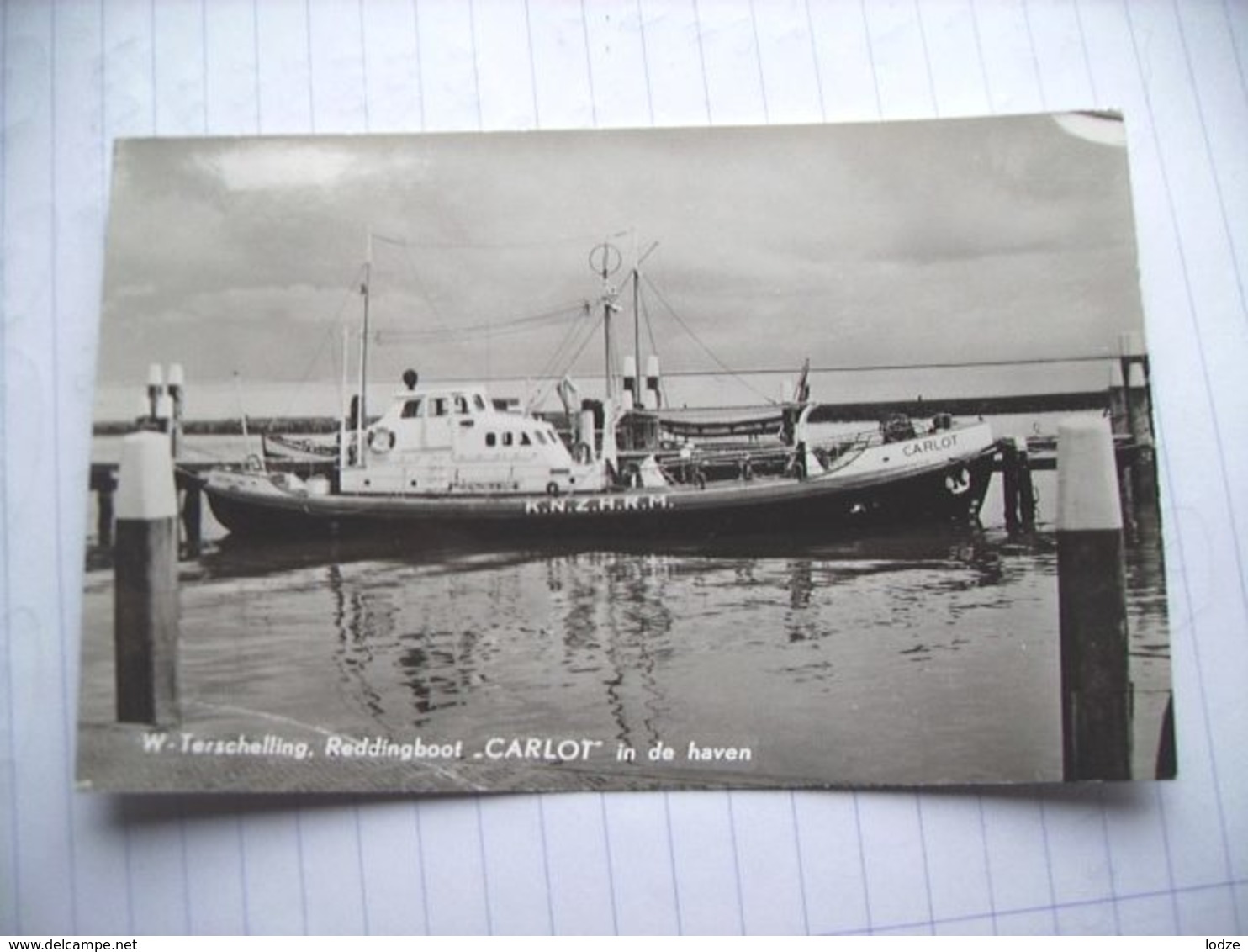 Nederland Holland Pays Bas Terschelling Reddingsboot Carlot KNZHRM - Terschelling