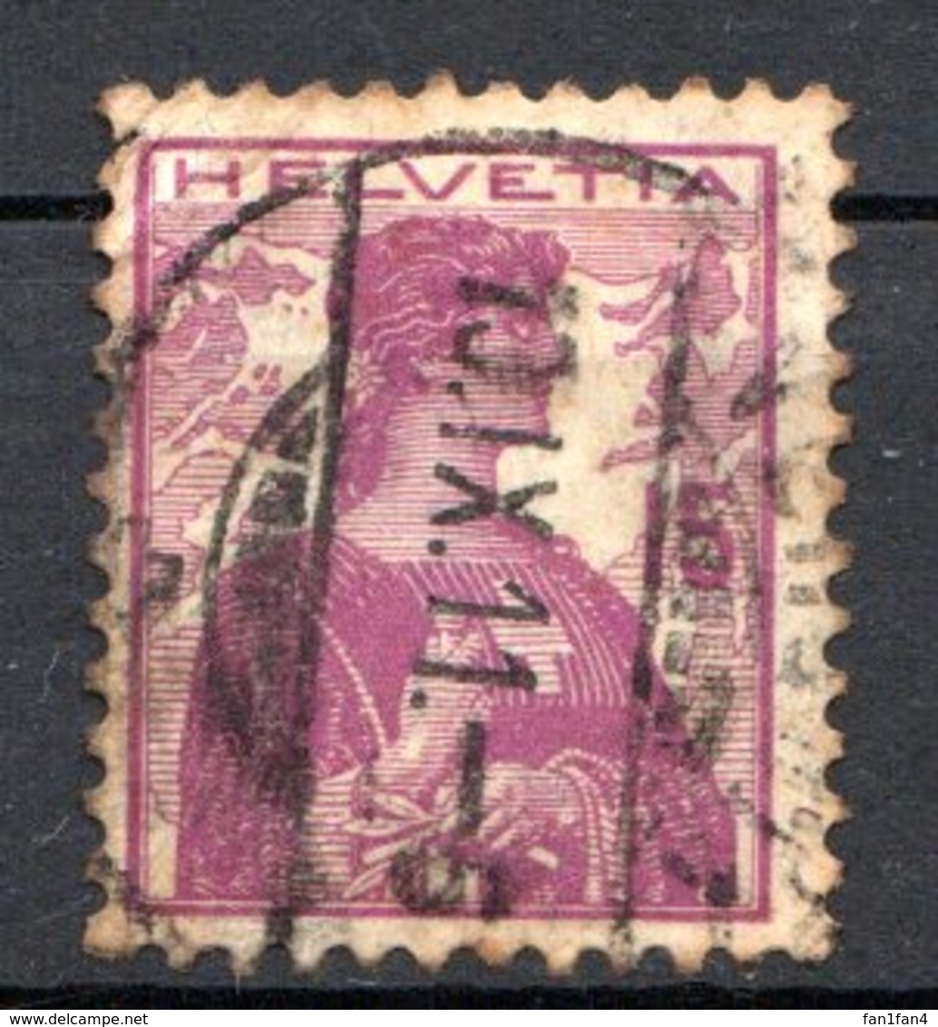 SUISSE - (Postes Fédérales) - 1907-17 - N° 118 - 15 C. Violet - (Helvetia) - Other & Unclassified