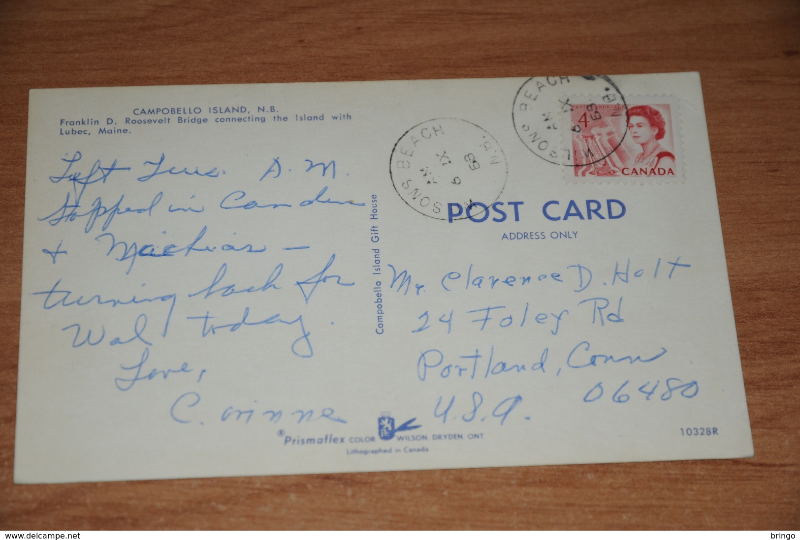 3121-           CANADA, N.B., CAMPOBELLO ISLAND, FRANKLIN D. ROOSEVELT BRIDGE - Other & Unclassified